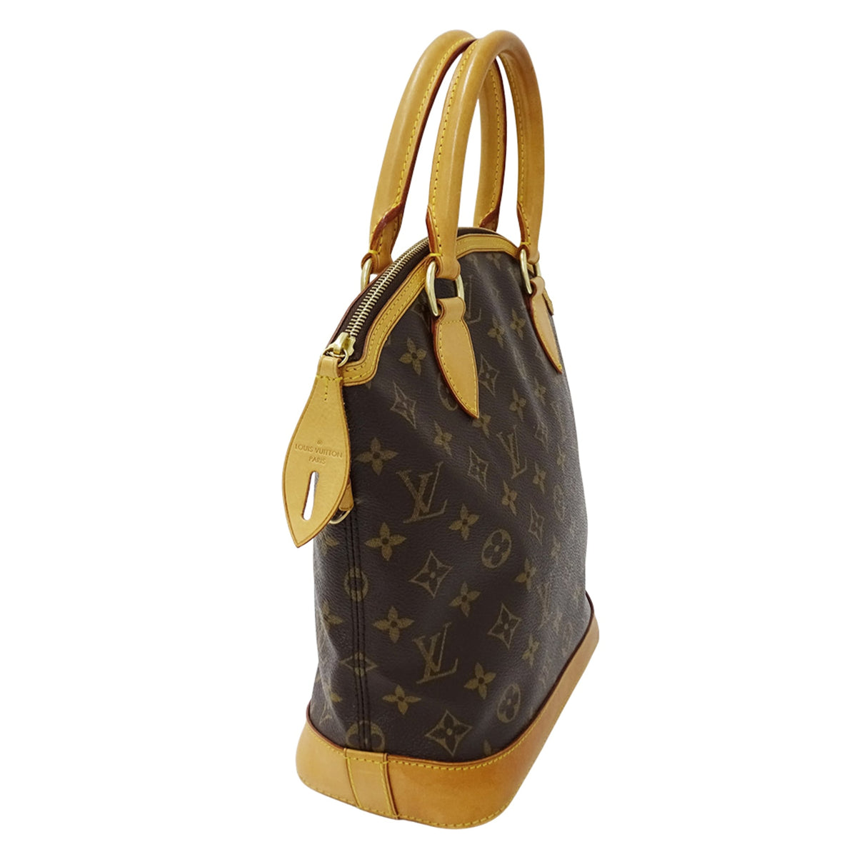 Louis Vuitton Brown Galle Monogram Monogram Handbag (Pre-Owned)