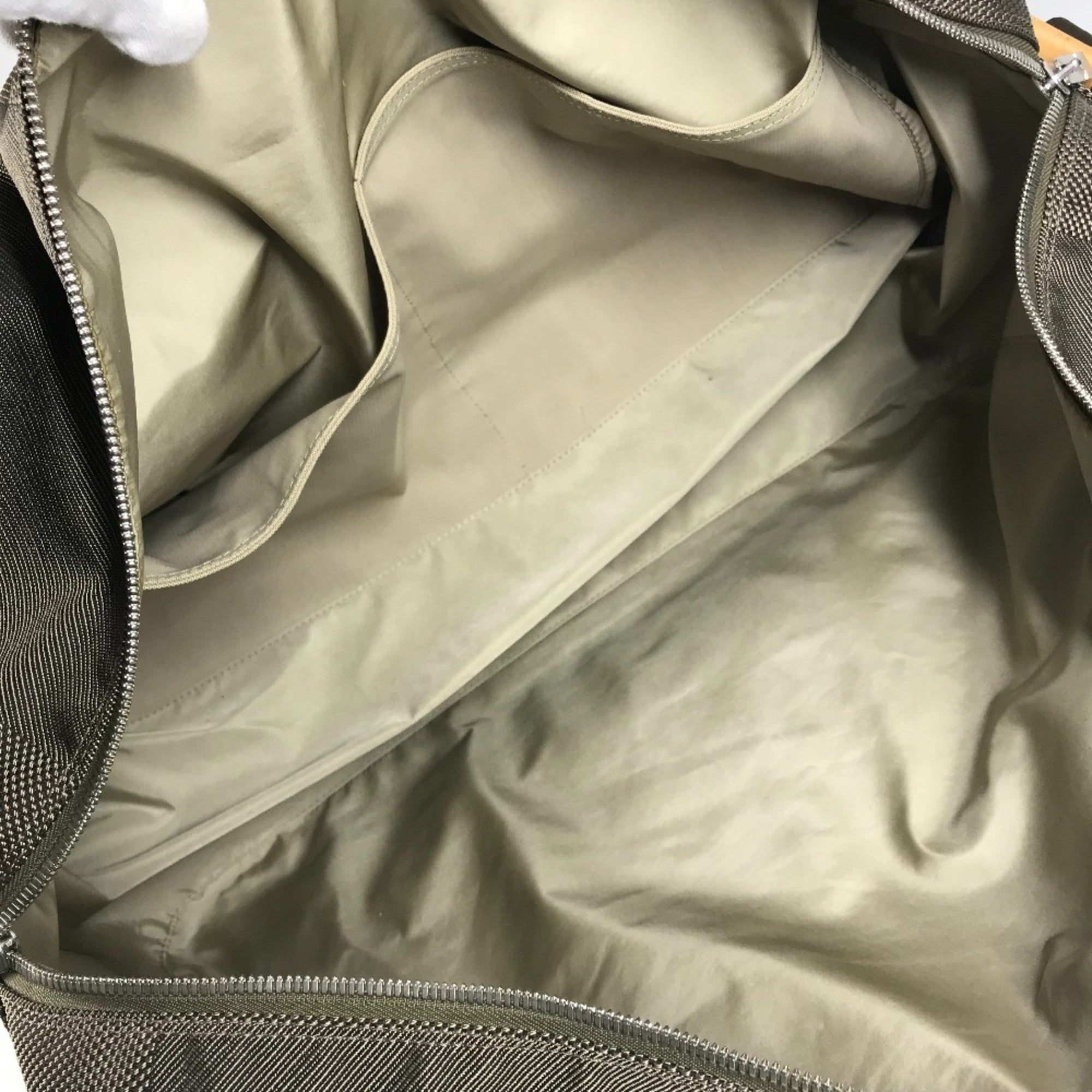 Louis Vuitton Earth Khaki Damier Geant Canvas Boston Bag Shoulder Bag (Pre-Owned)