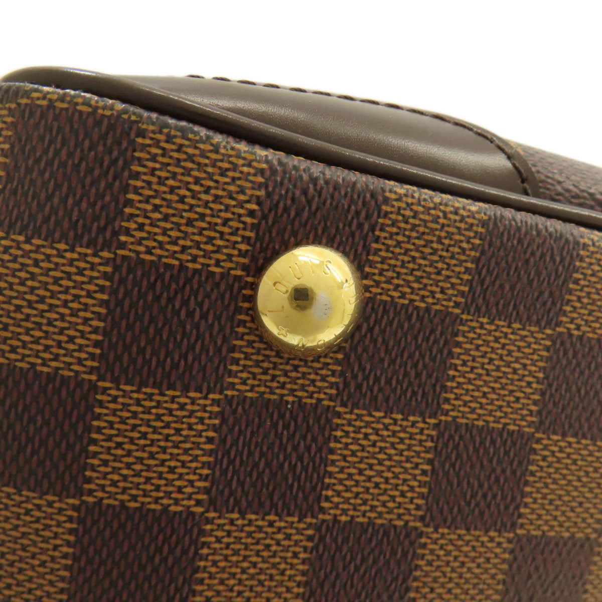 Louis Vuitton Brown Damier Canvas Ebene Damier Canvas Handbag (Pre-Owned)