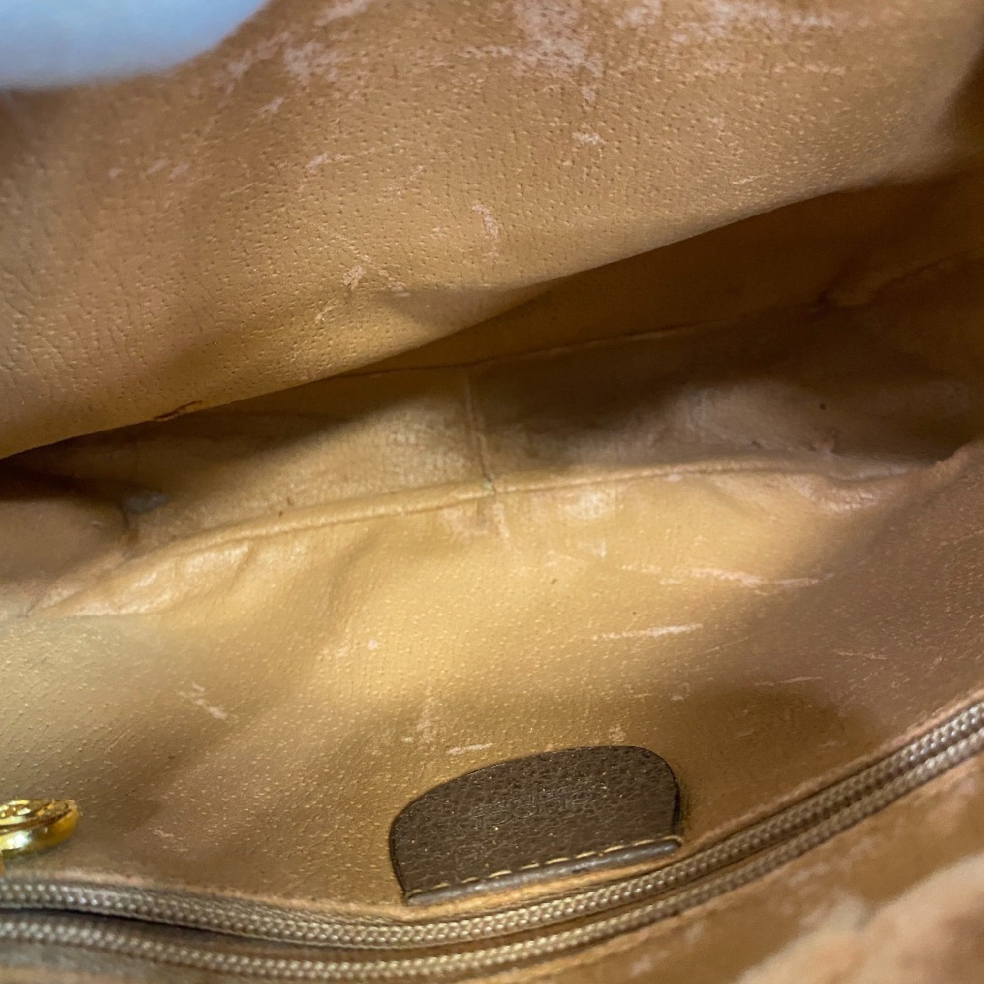 Gucci Brown Pvc Pochette Shoulder Bag (Pre-Owned)