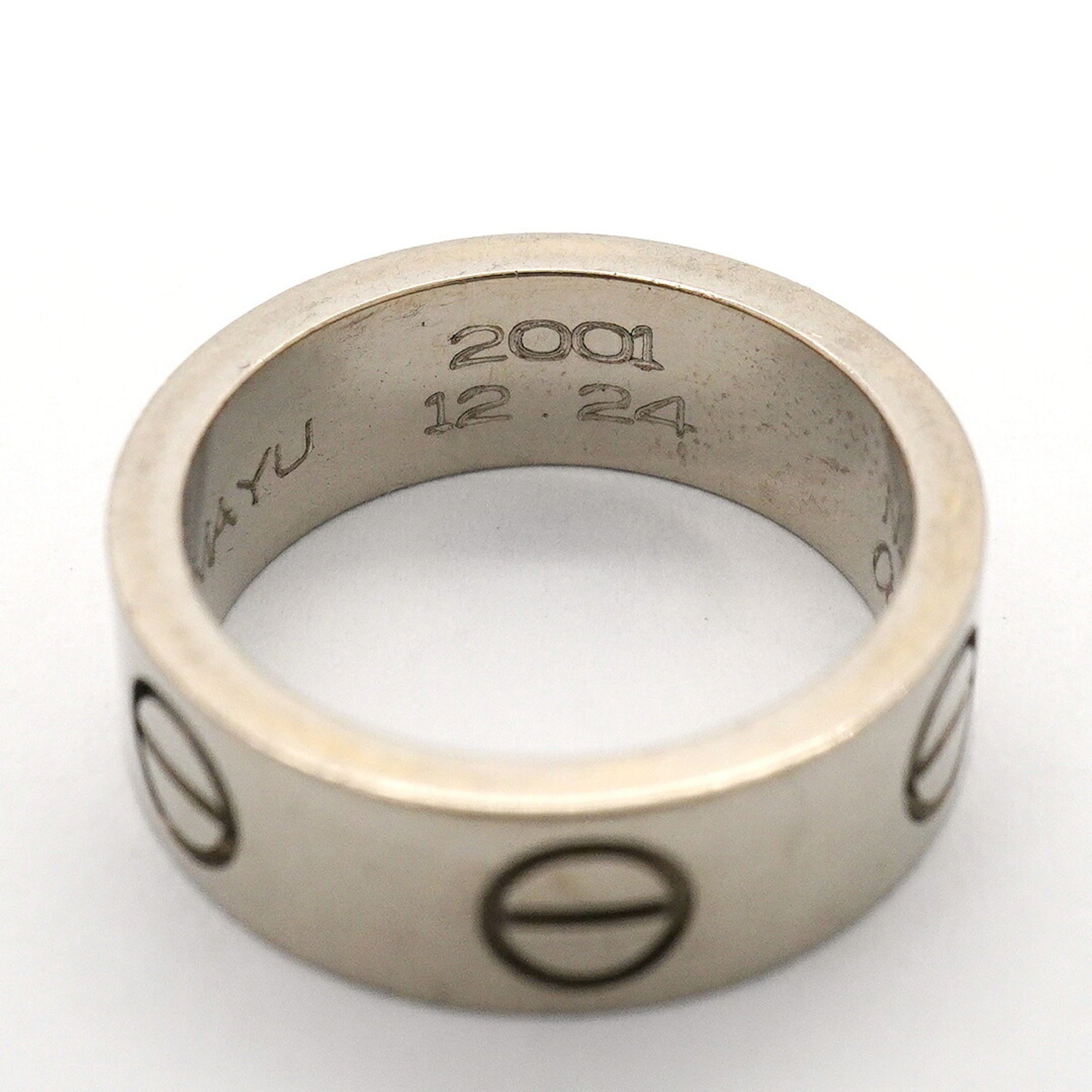 Cartier White Gold (18K) Band Ring (Pre-Owned)