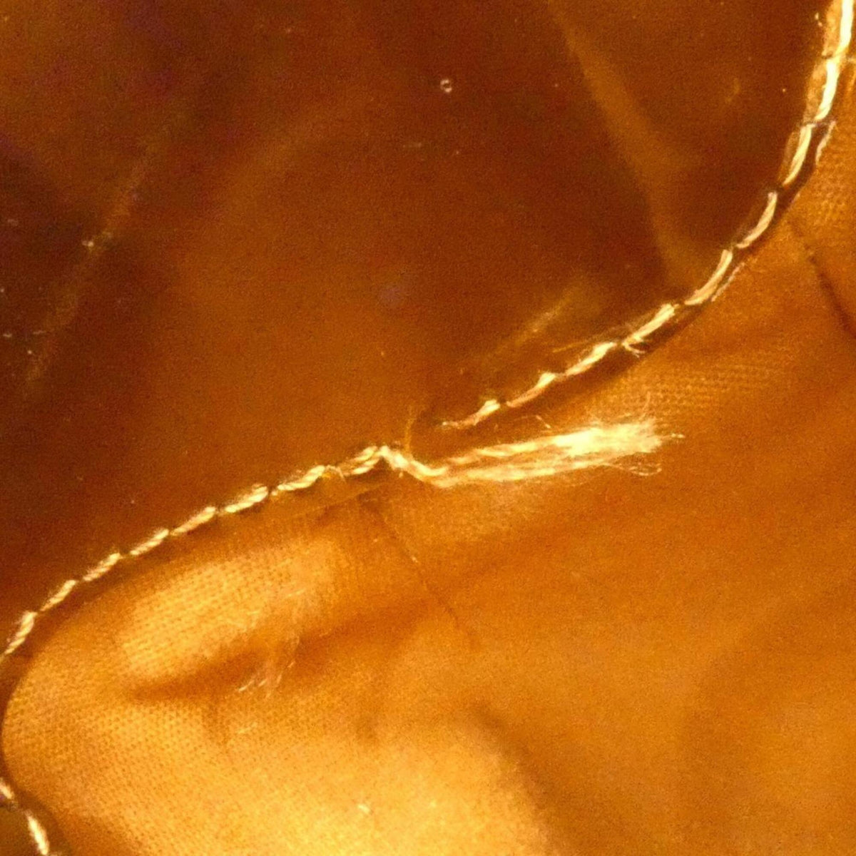 Louis Vuitton Bronze Leather Handbag (Pre-Owned)