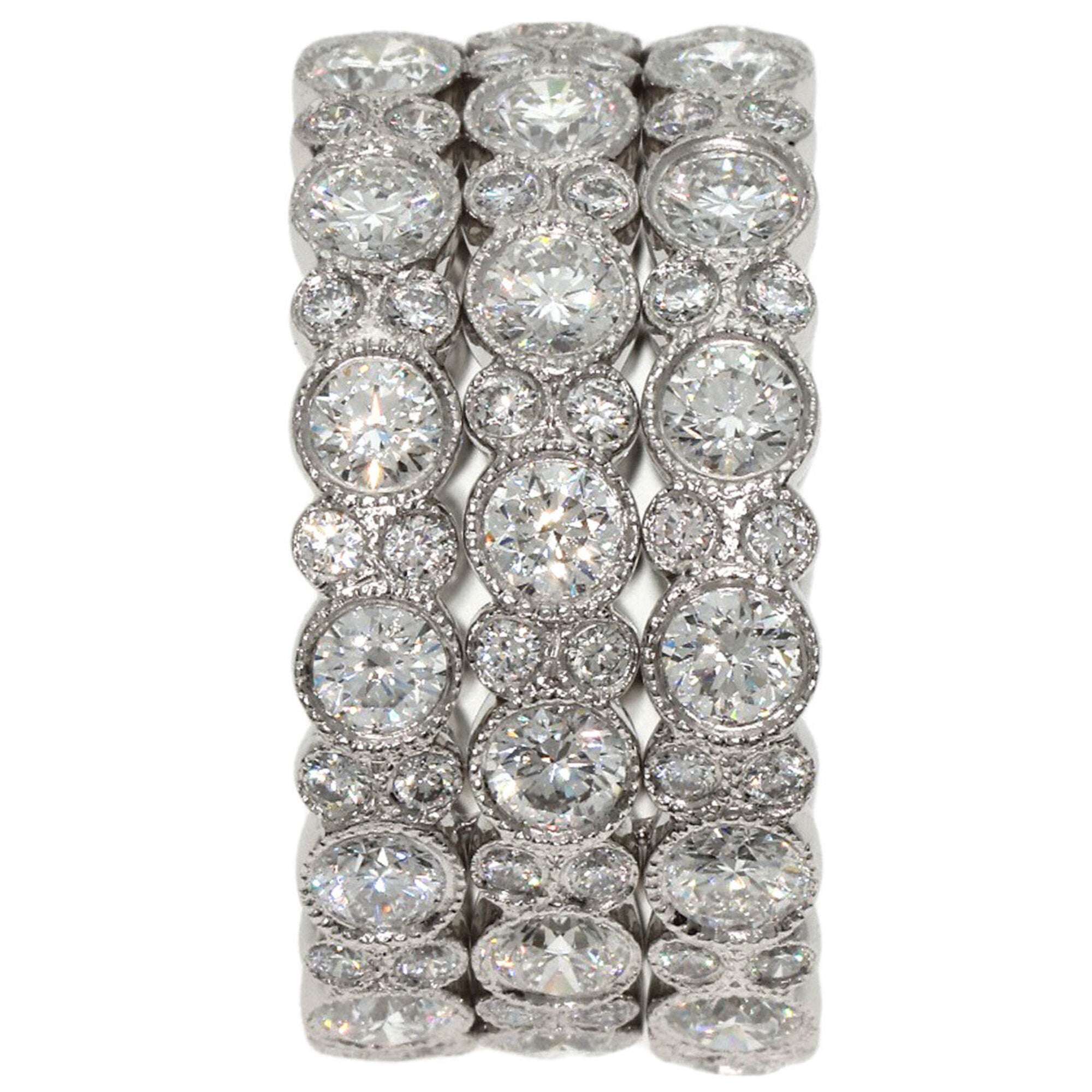 Tiffany Platinum 950 Band Ring (Pre-Owned)