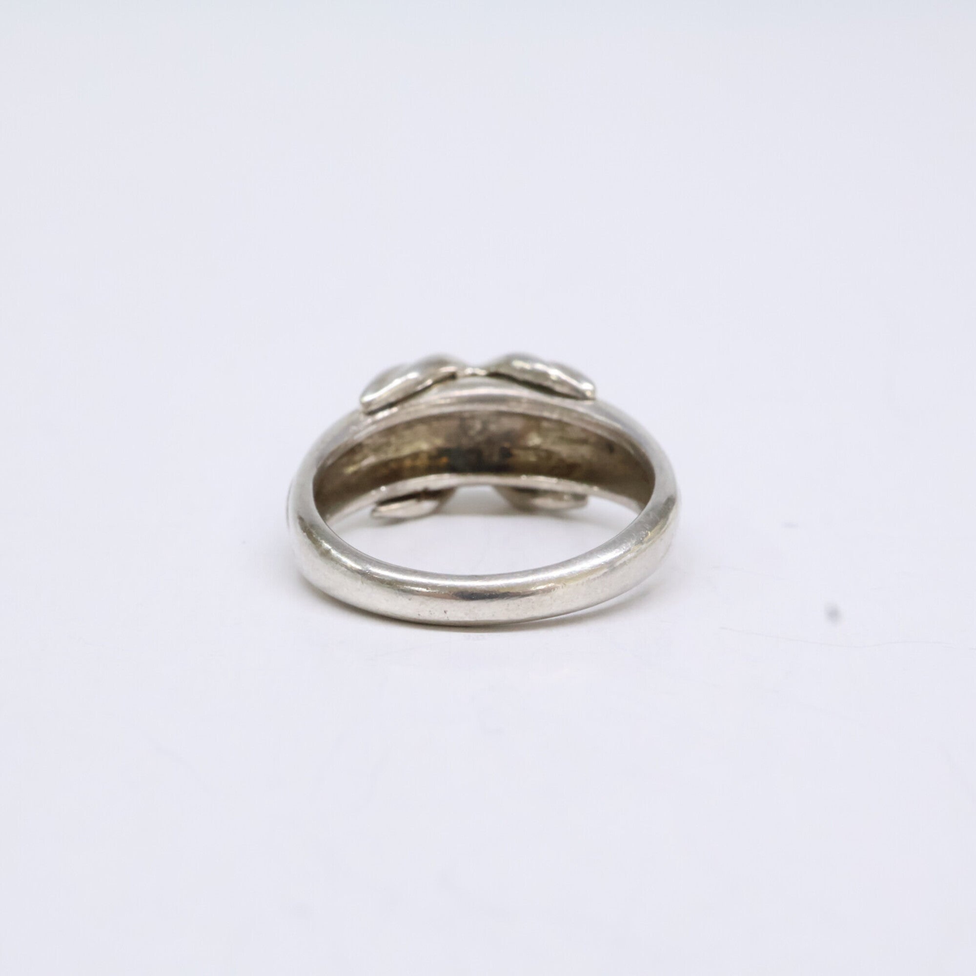 Tiffany Silver Silver 925 Band Ring (Pre-Owned)