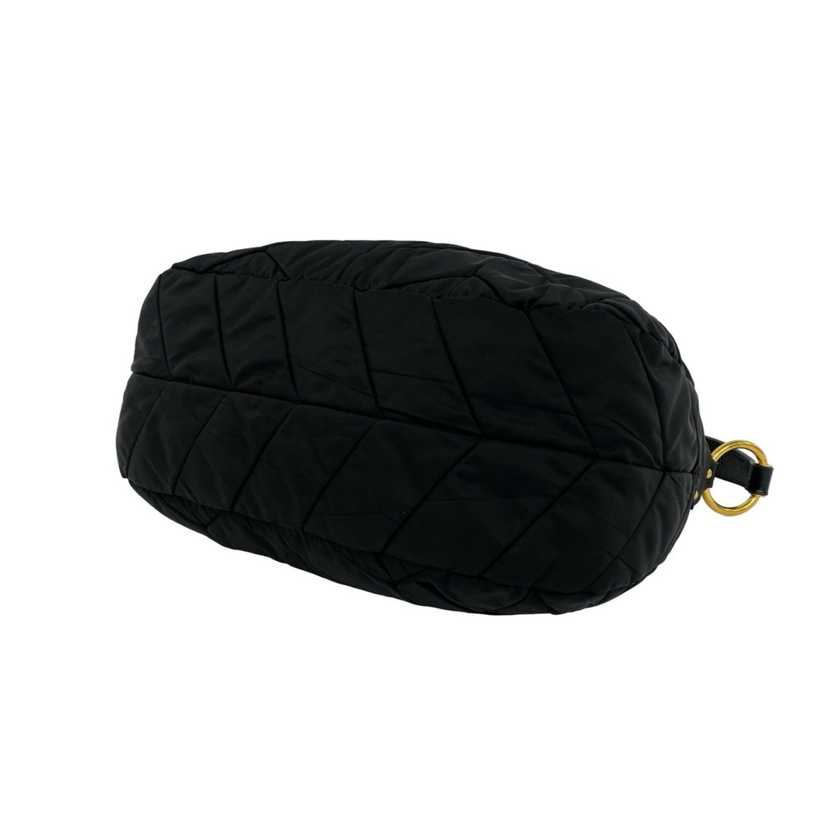 Prada Black Nylon Handbag Shoulder Bag (Pre-Owned)