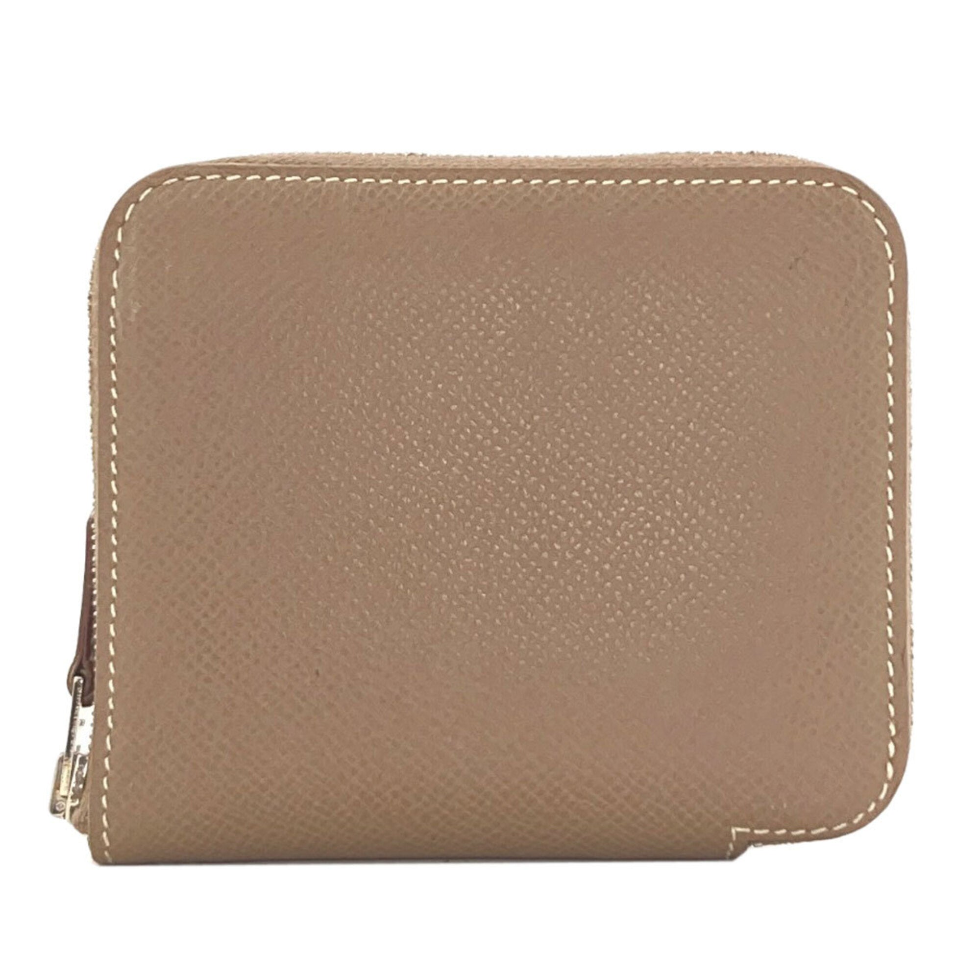 Hermes Etoupe Gray Epsom Leather Wallet (Bi-Fold) (Pre-Owned)