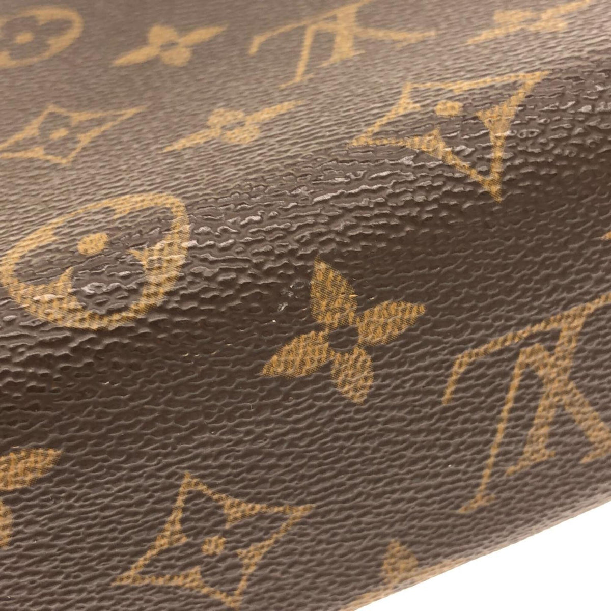 Louis Vuitton Brown Coated Canvas Handbag (Pre-Owned)