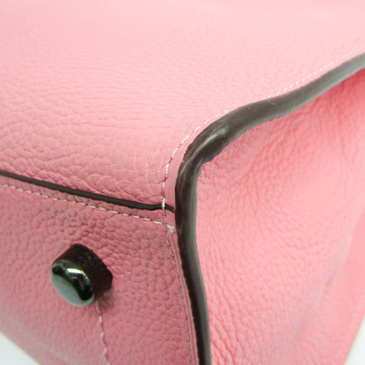 Coach Pink Leather Shoulder Bag Tote Bag (Pre-Owned)