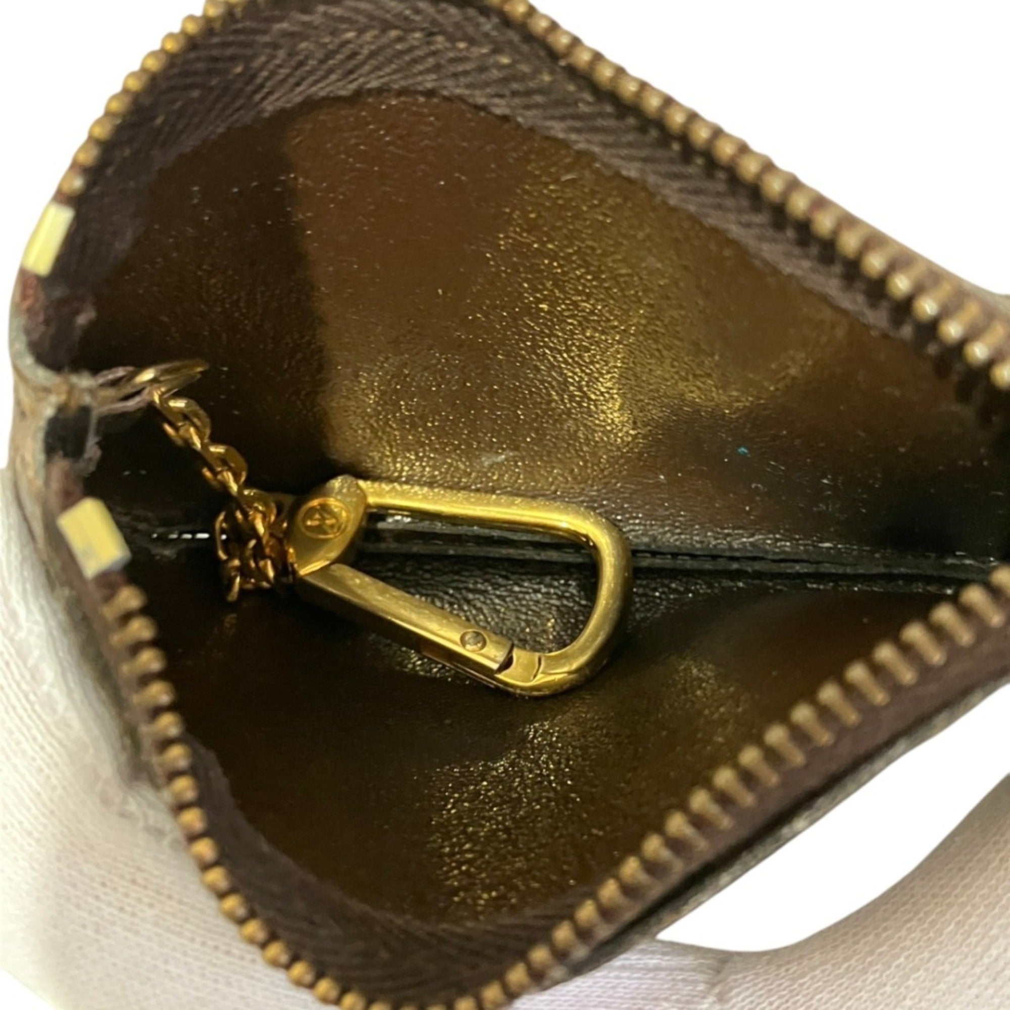 Louis Vuitton Monogram Brown Galle Monogram Monogram Coin Purse/Coin Case (Pre-Owned)