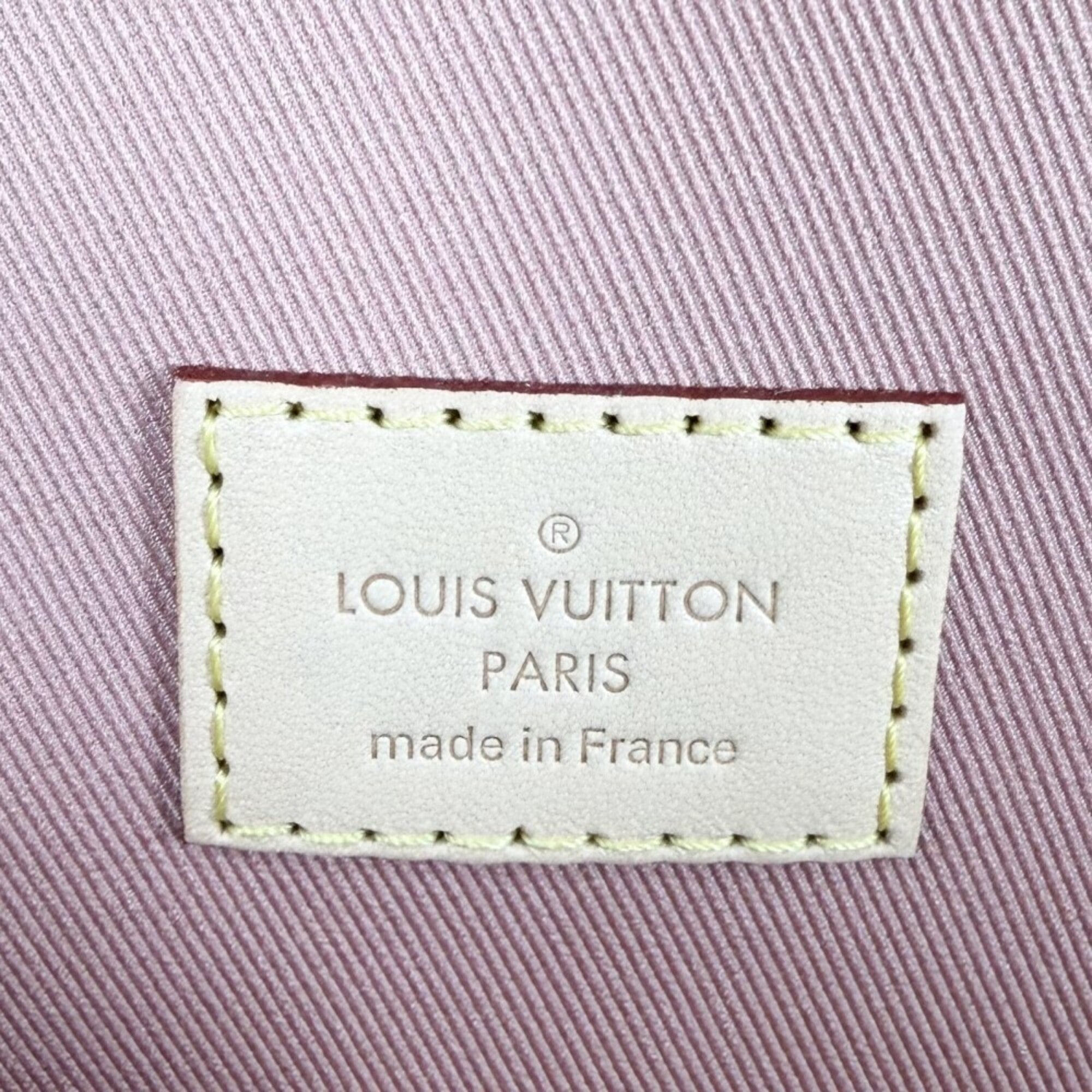 Louis Vuitton Monogram Brown Pink Monogram Handbag (Pre-Owned)