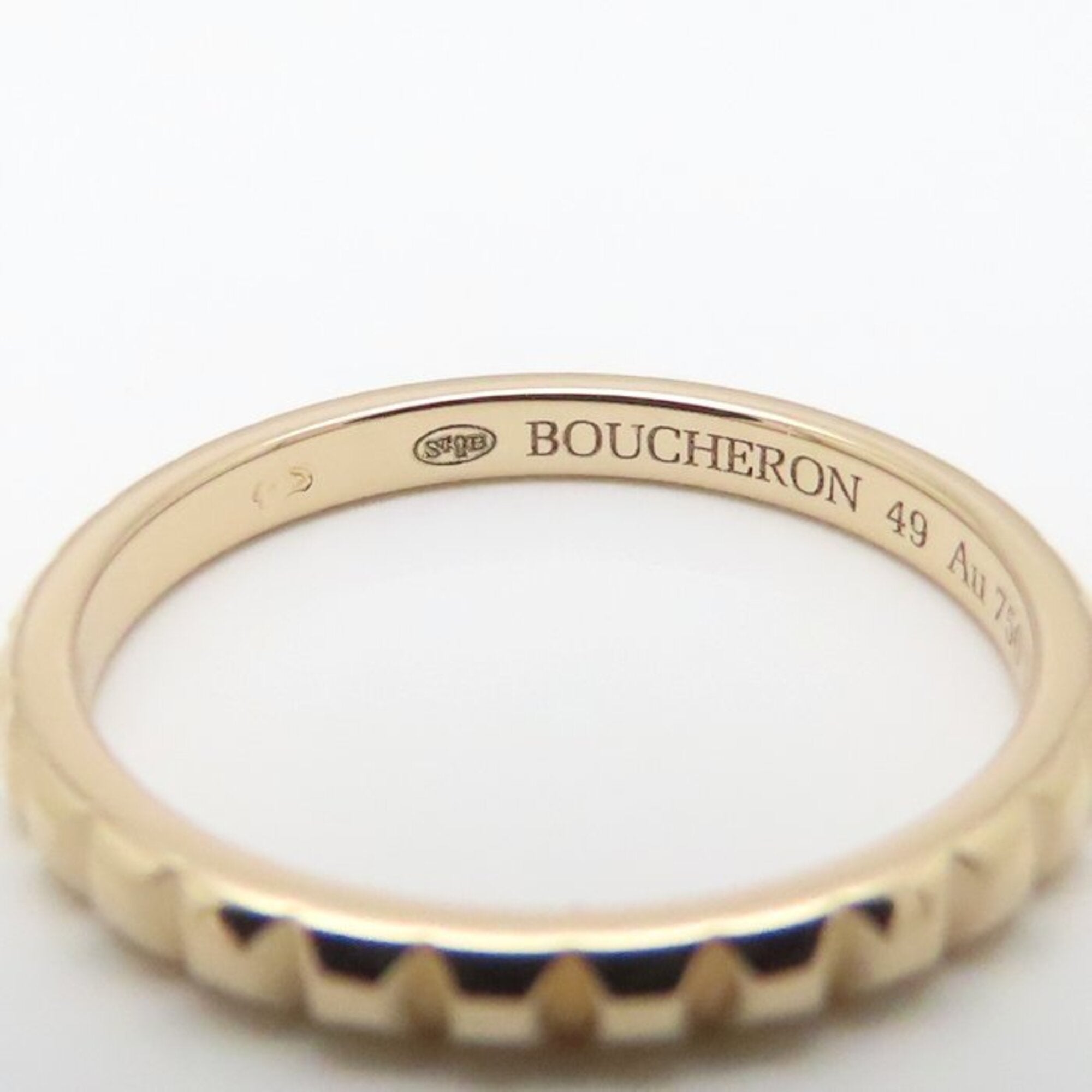 Boucheron Pink Gold (18K) Band Ring (Pre-Owned)