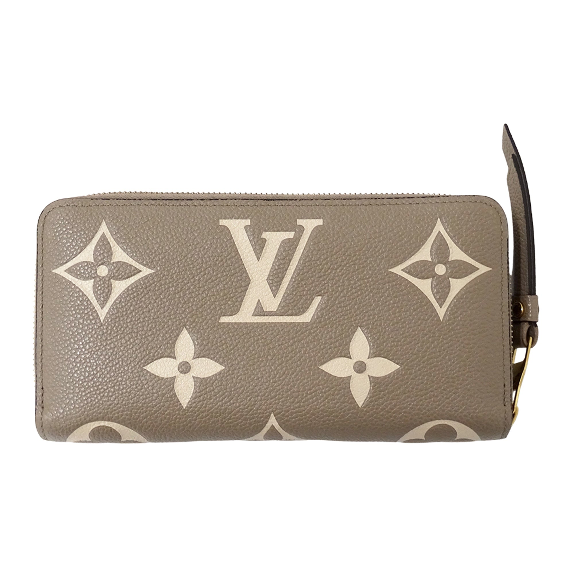 Louis Vuitton Monogram Empreinte Tourterelle Monogram Empreinte Long Wallet (Bi-Fold) (Pre-Owned)