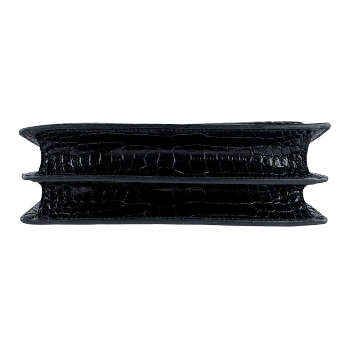 Saint Laurent Black Leather Shoulder Bag (Pre-Owned)