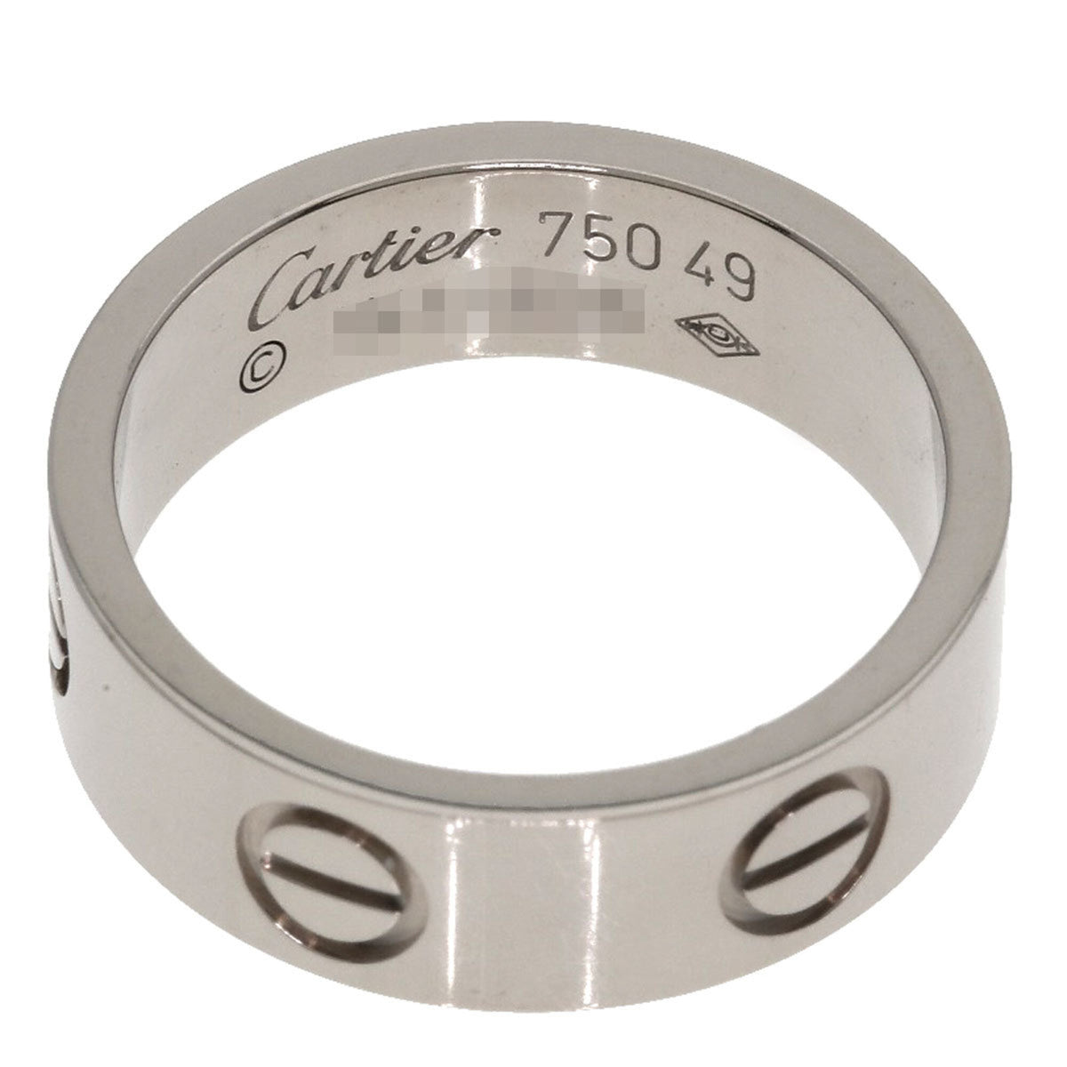 Cartier White Gold (18K) Band Ring (Pre-Owned)
