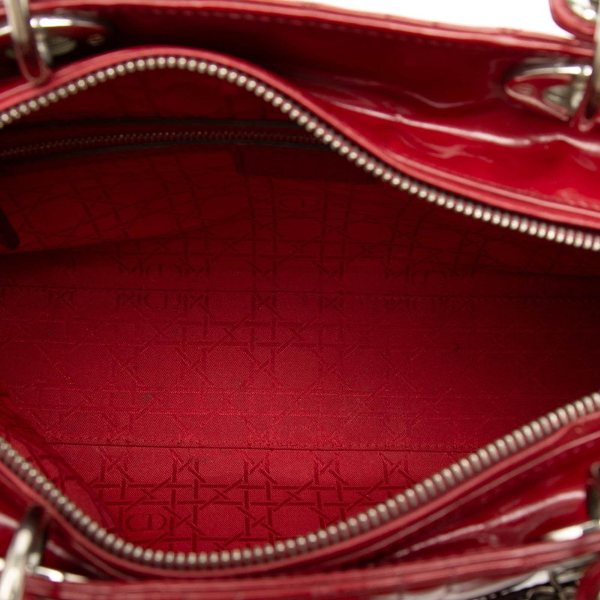 Christian Dior Red Color Handbag Shoulder Bag (Pre-Owned)