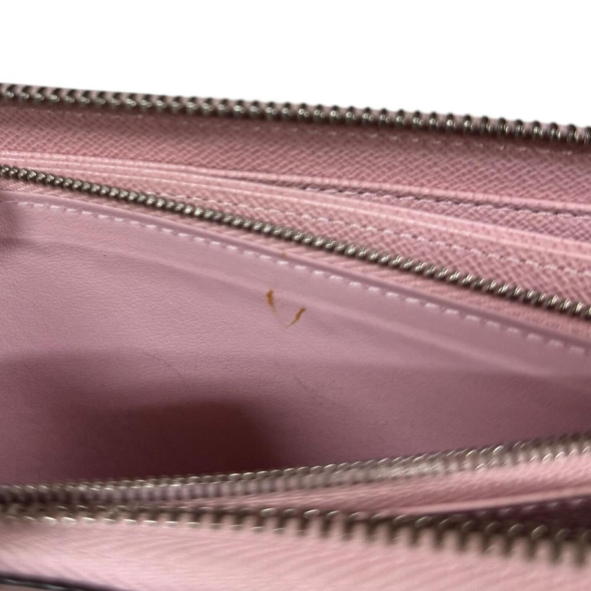Louis Vuitton Epi Pink Rose Ballerine Epi Leather Long Wallet (Bi-Fold) (Pre-Owned)