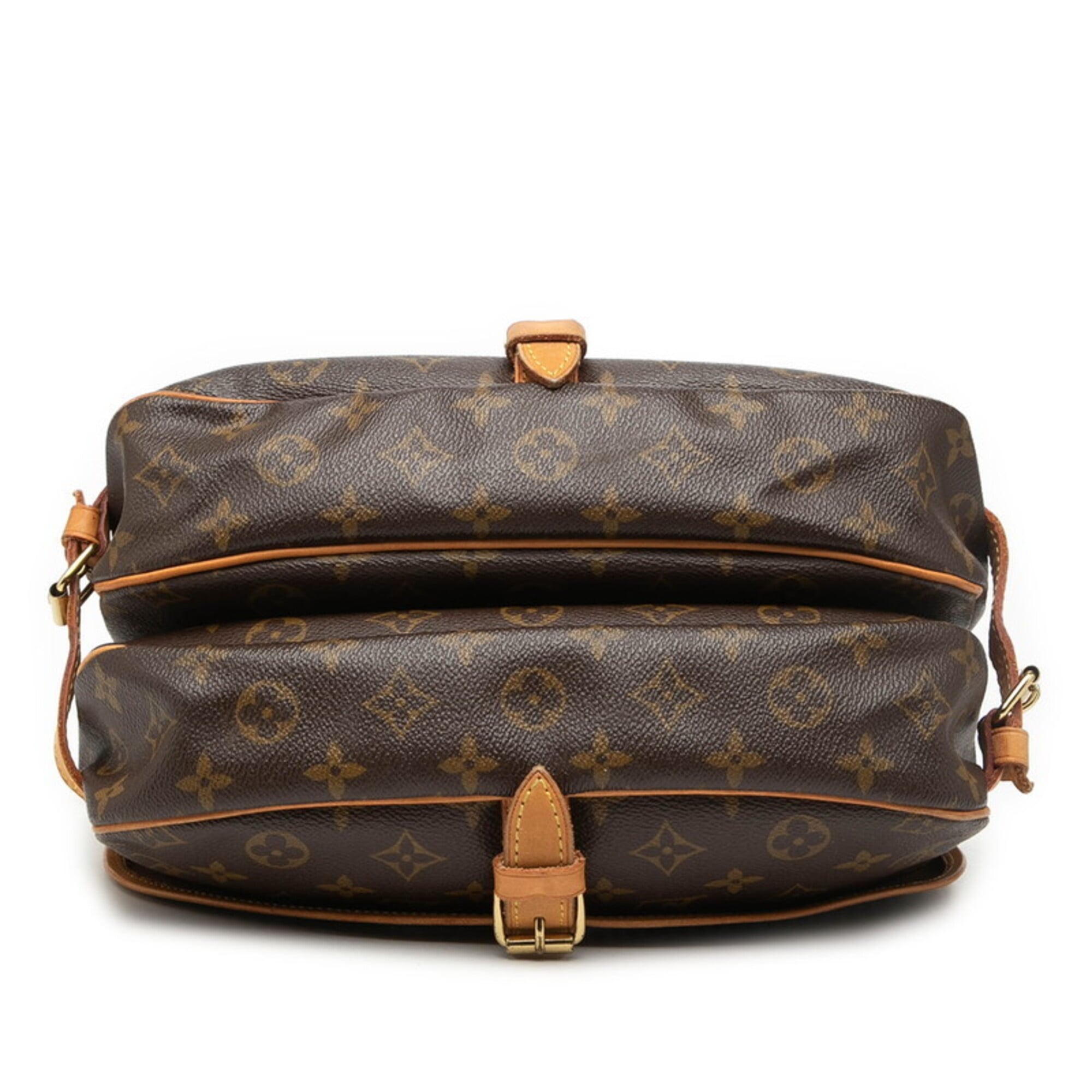 Louis Vuitton Brown Pvc Leather Shoulder Bag (Pre-Owned)