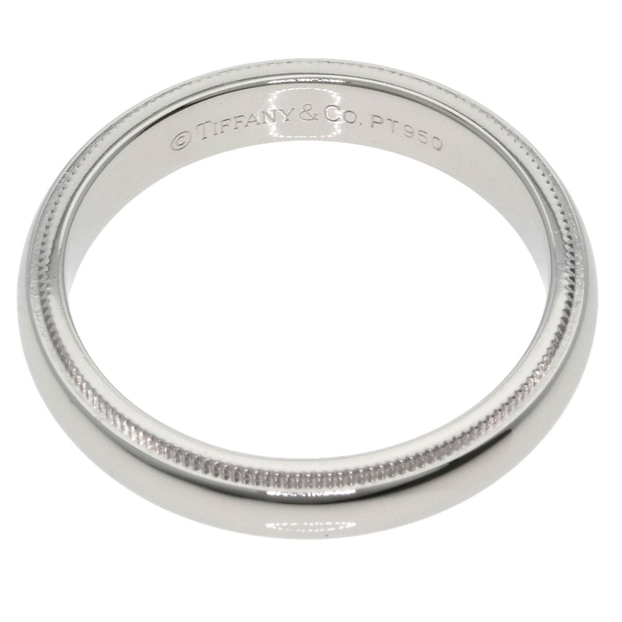 Tiffany Platinum 950 Band Ring (Pre-Owned)