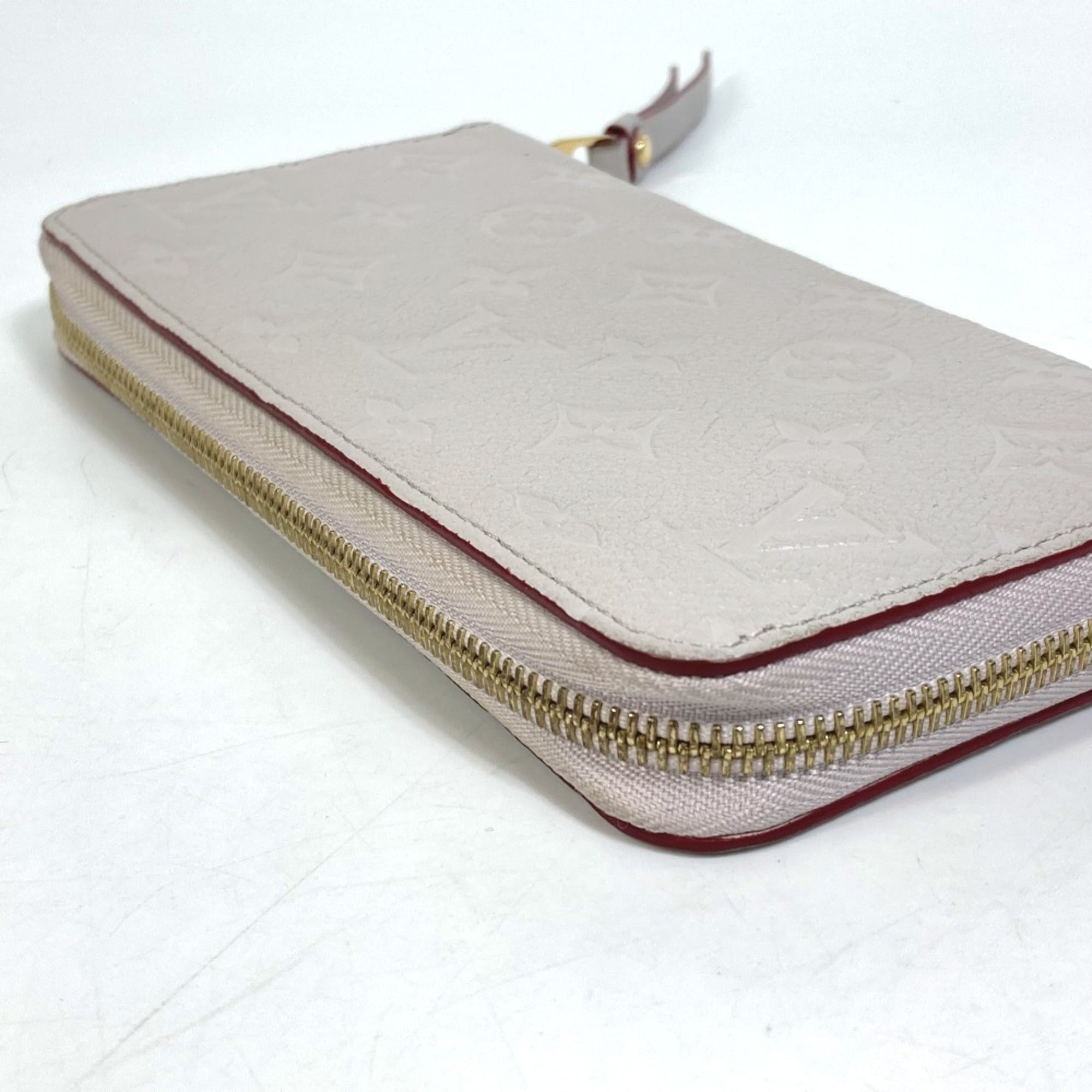 Louis Vuitton Monogram Empreinte Gray Monogram Empreinte Long Wallet (Bi-Fold) (Pre-Owned)