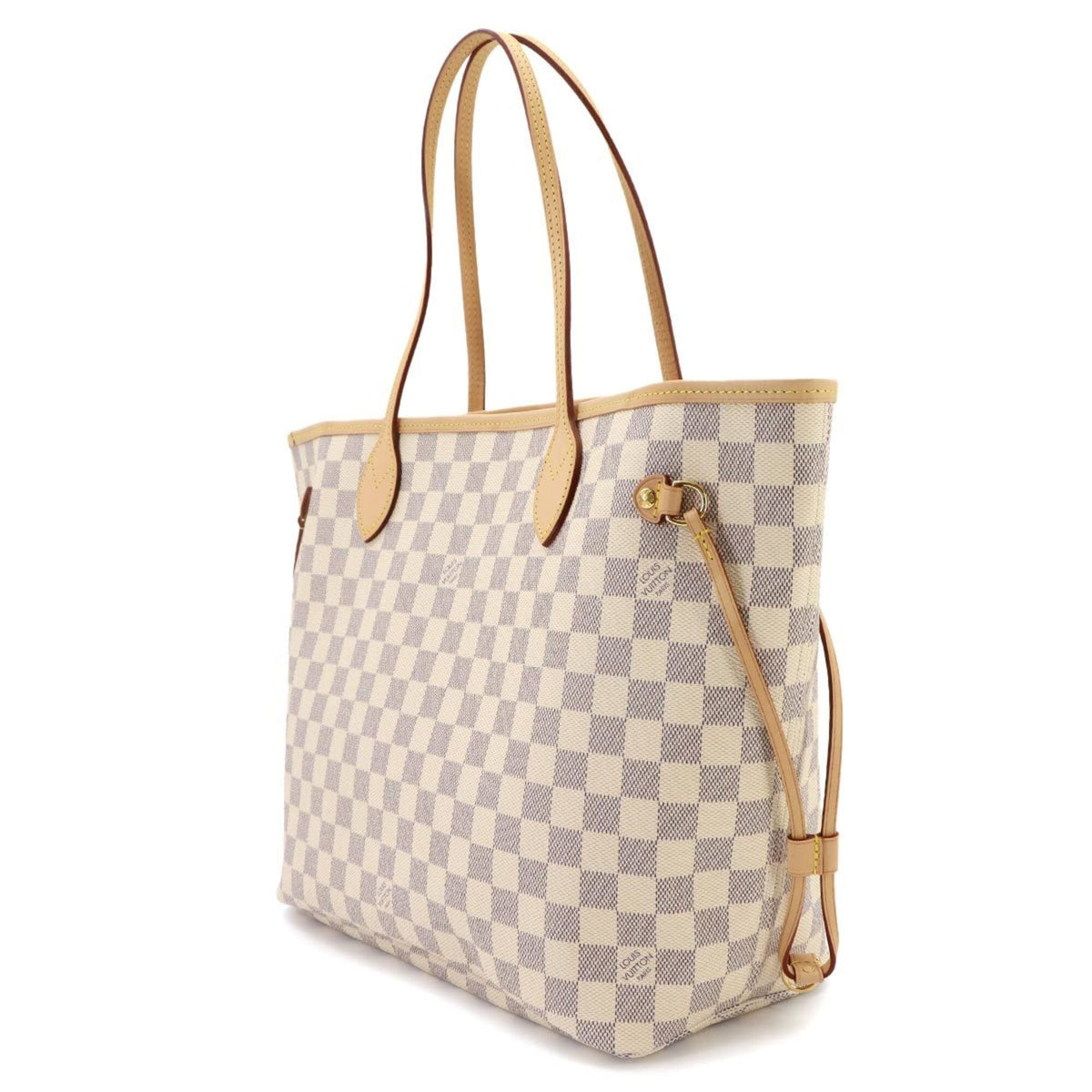 Louis Vuitton Damier Azur Damier Azur Rose Ballerine Damier Azur Handbag Tote Bag (Pre-Owned)