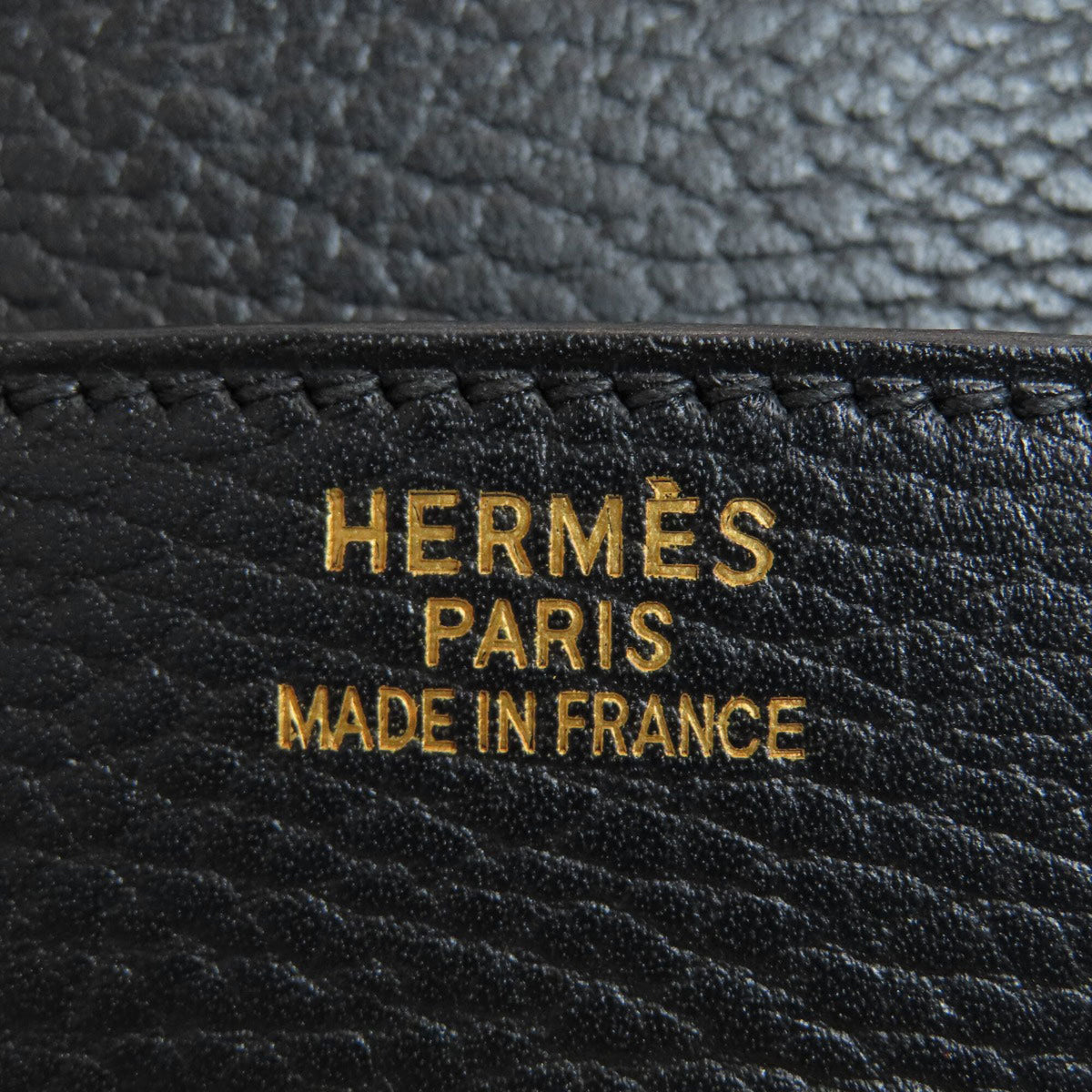Hermes Black Ardennes Leather Handbag (Pre-Owned)