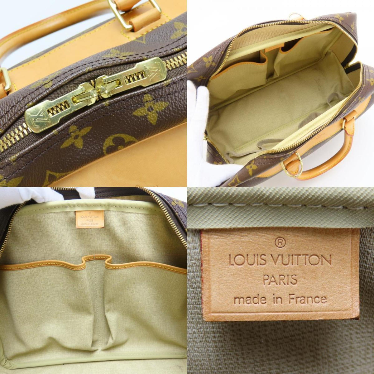 Louis Vuitton Brown Monogram Monogram Leather Handbag (Pre-Owned)