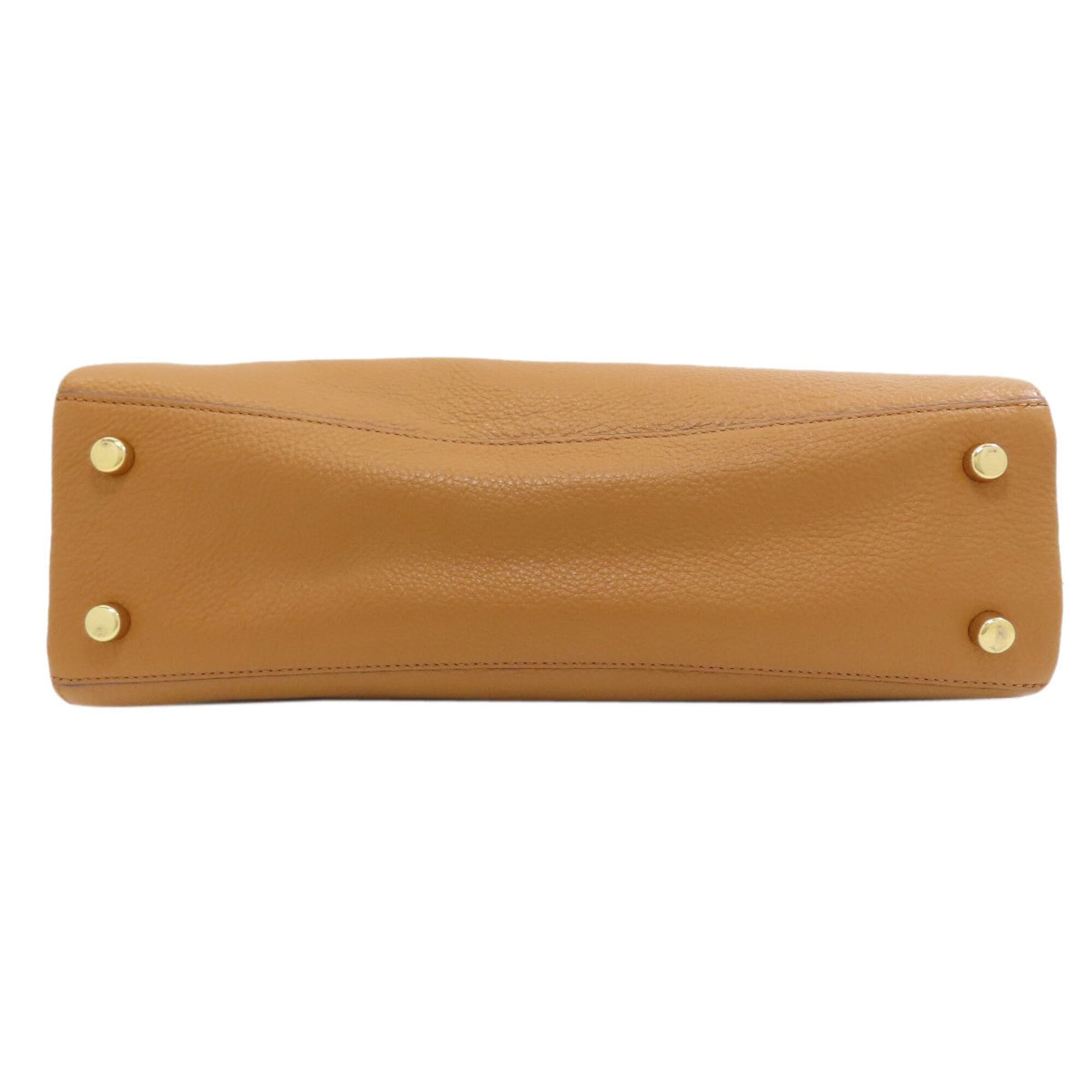 Coach Brown Leather Handbag (Pre-Owned)