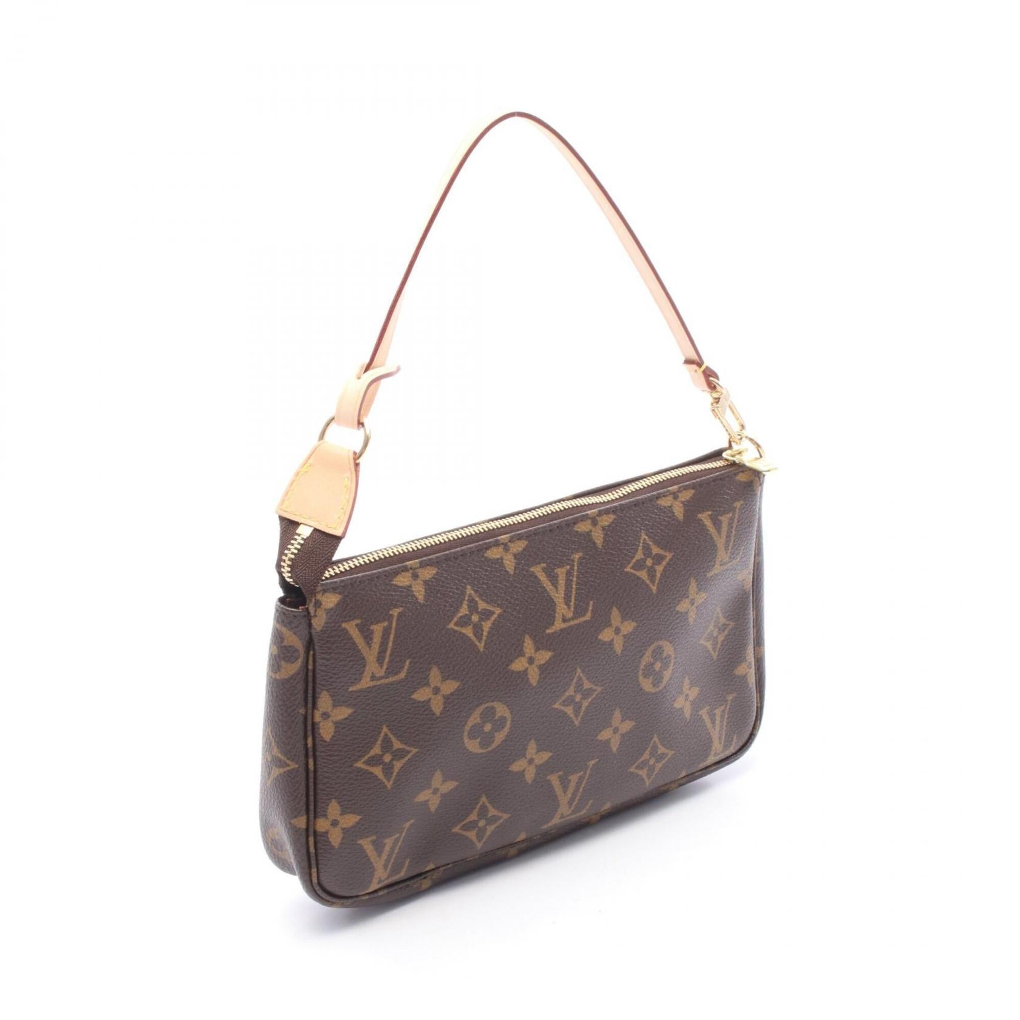 Louis Vuitton Monogram Brown Monogram Leather Handbag (Pre-Owned)