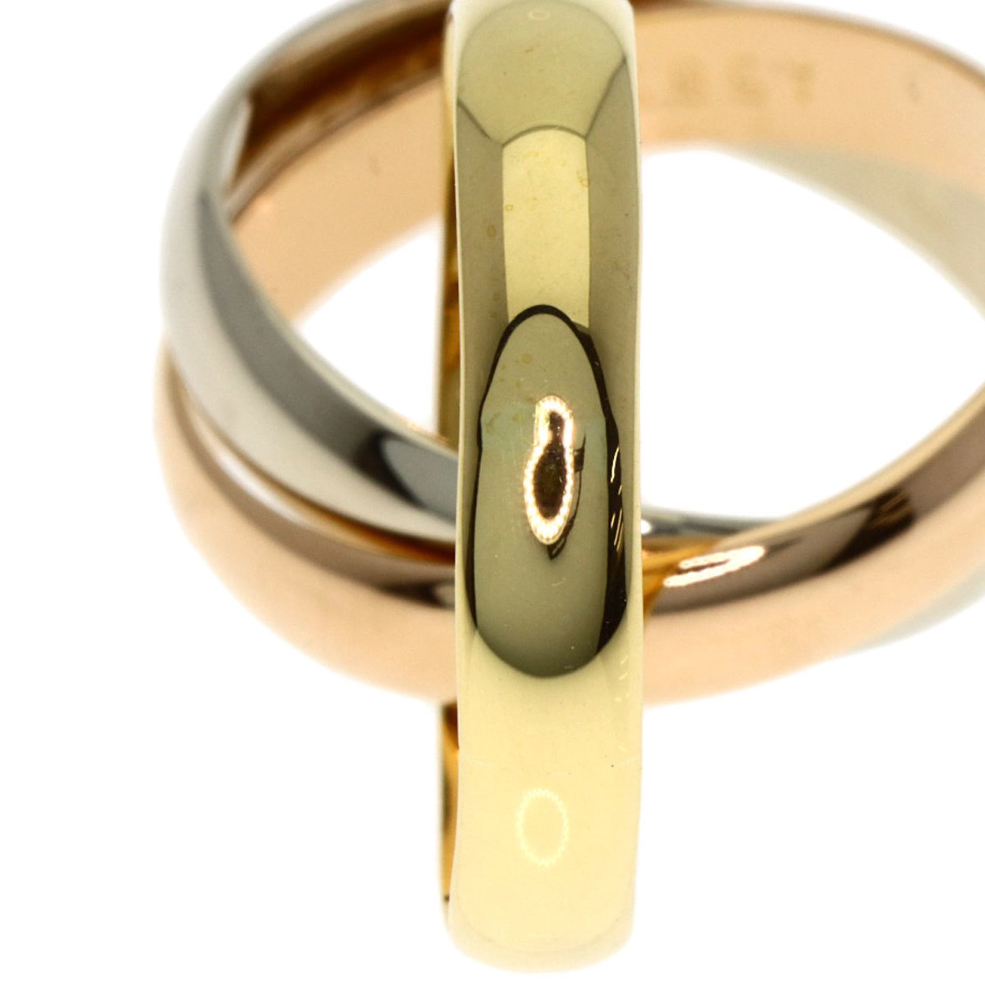 Cartier Trinity Yellow Gold (18K) Pink Gold (18K) White Gold (18K) Band Ring (Pre-Owned)