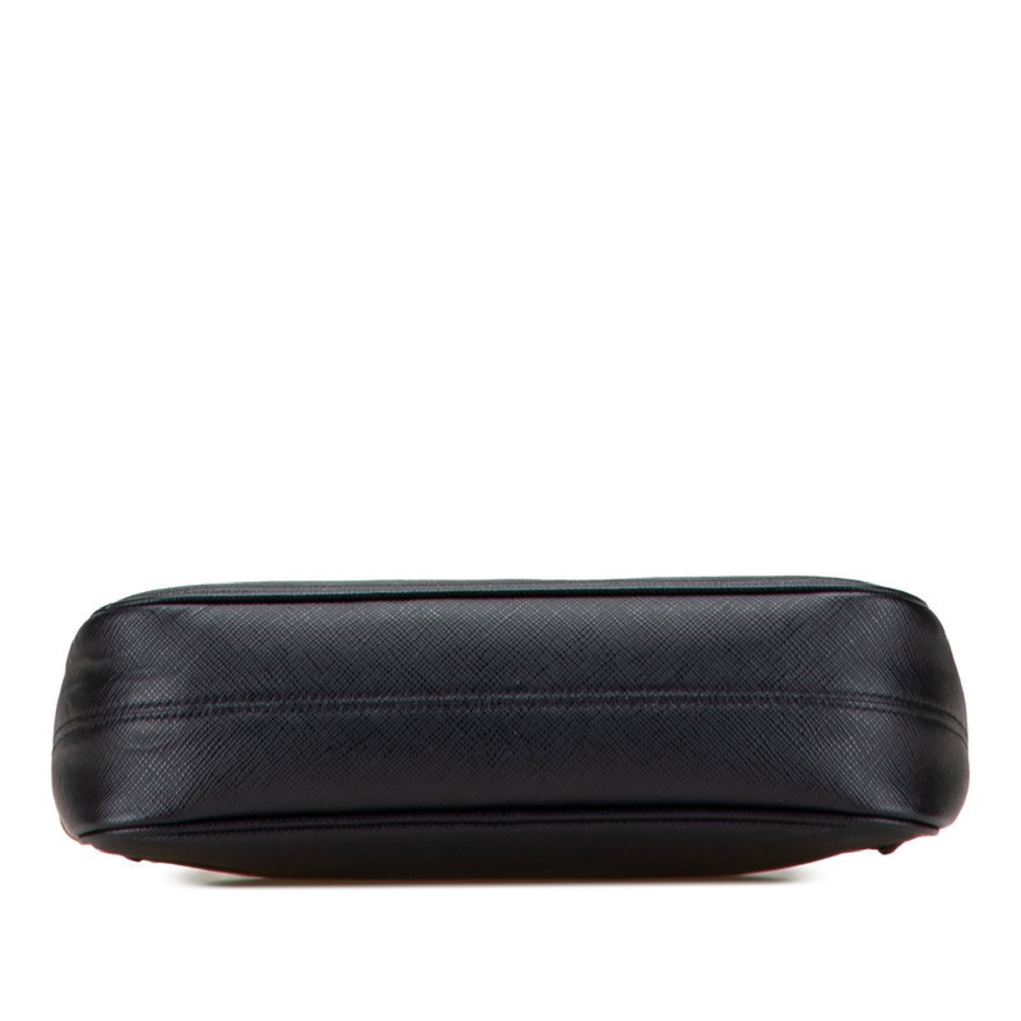 Prada Black Leather Shoulder Bag (Pre-Owned)