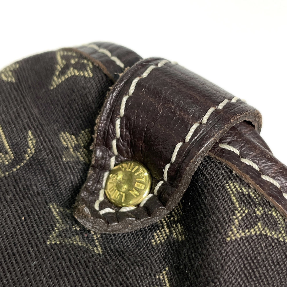Louis Vuitton Monogram Mini Lin Brown Ebene Monogram Mini Lin Shoulder Bag (Pre-Owned)