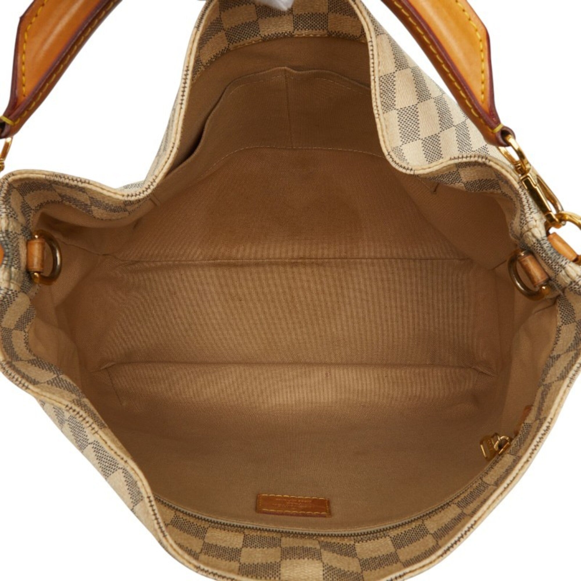 Louis Vuitton White Pvc Leather Handbag Shoulder Bag (Pre-Owned)