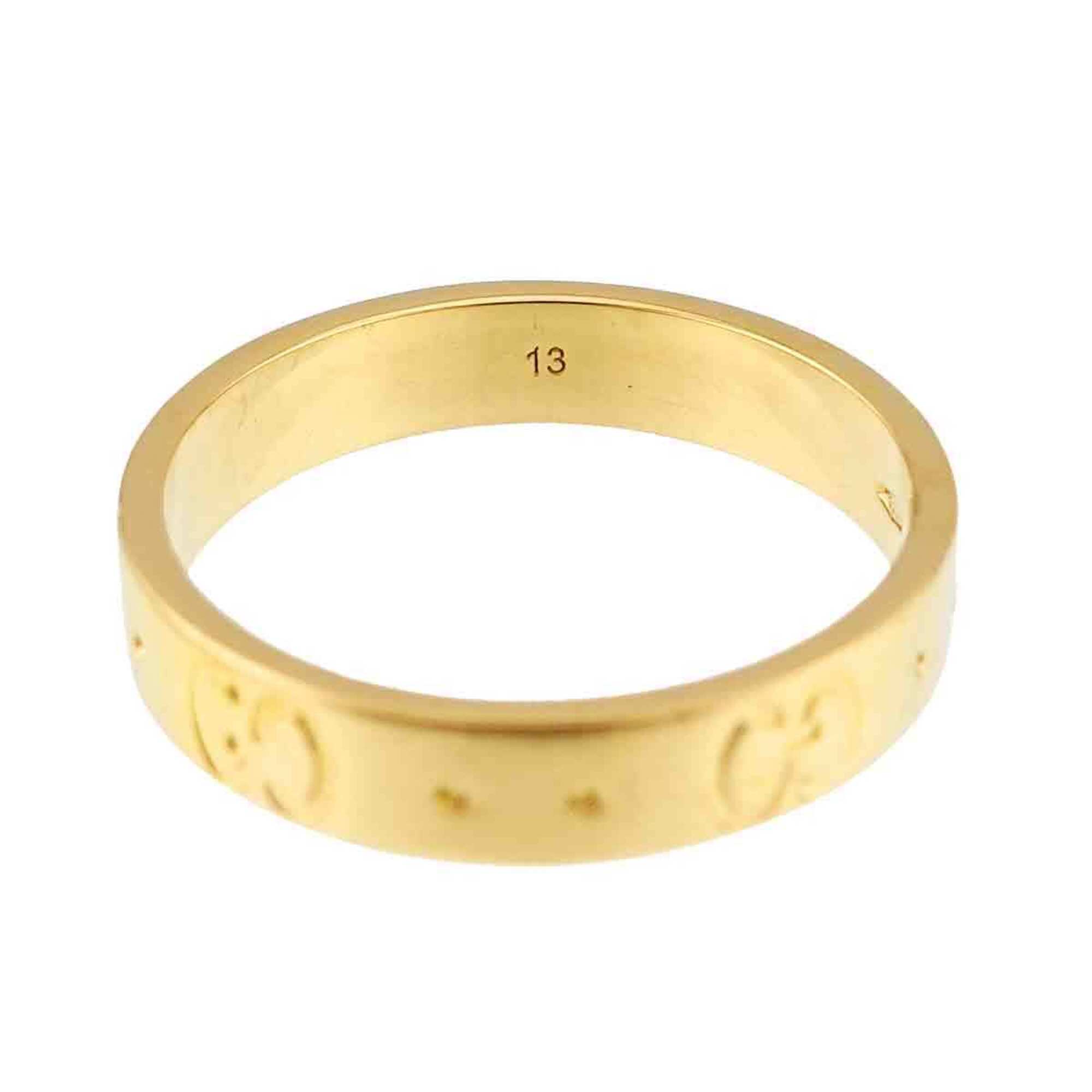 Gucci Yellow Gold (18K) Band Ring (Pre-Owned)