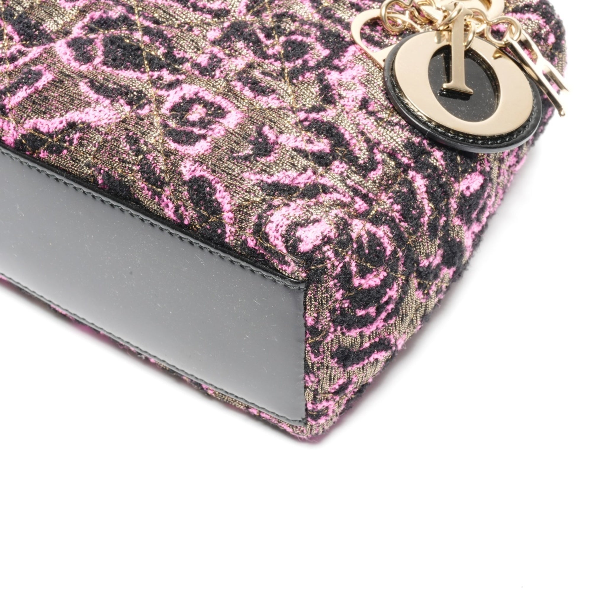 Christian Dior Black Pink Handbag (Pre-Owned)