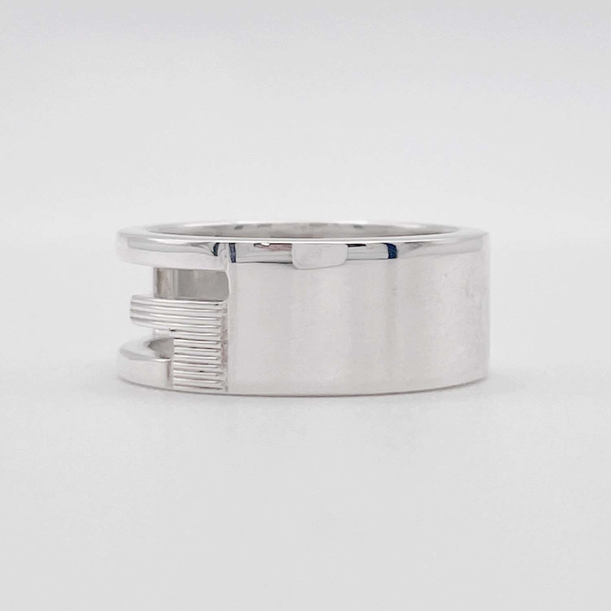 Gucci Silver Silver 925 Band Ring (Pre-Owned)