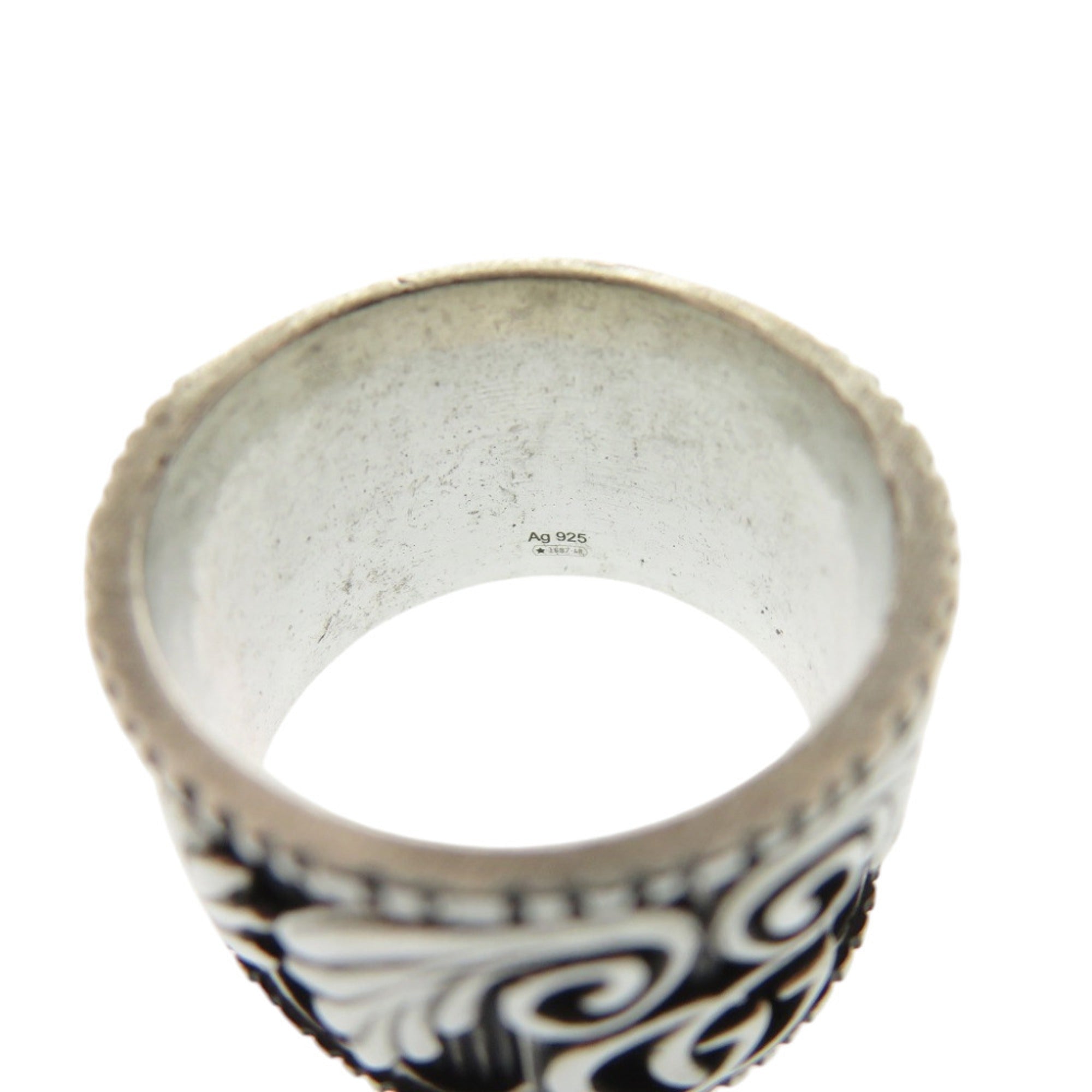 Gucci Silver Silver 925 Band Ring (Pre-Owned)