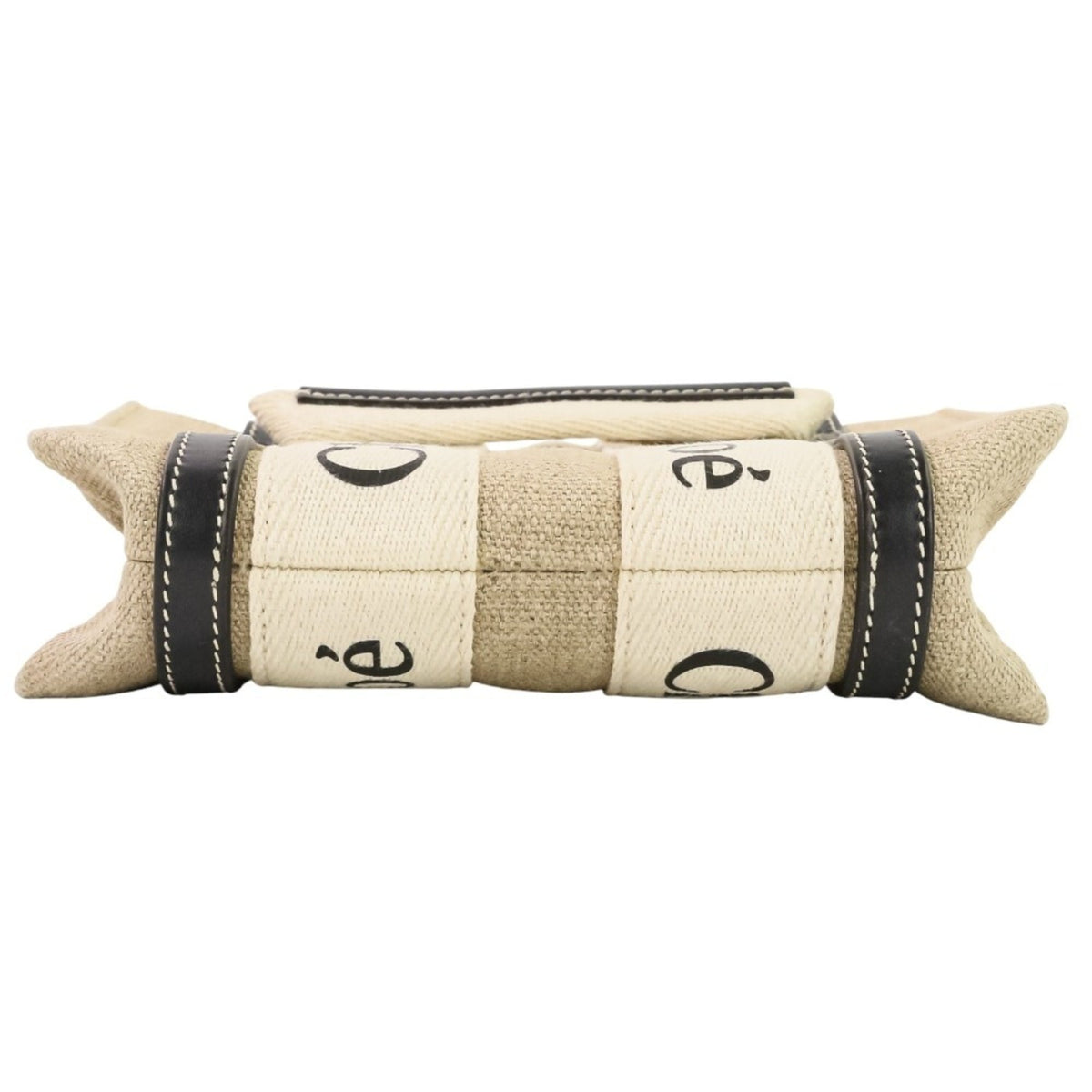 Chloé Beige Black Shoulder Bag (Pre-Owned)