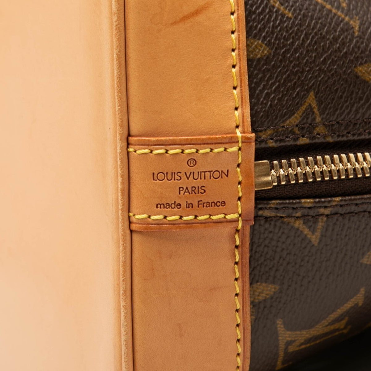 Louis Vuitton Brown Pvc Leather Handbag (Pre-Owned)