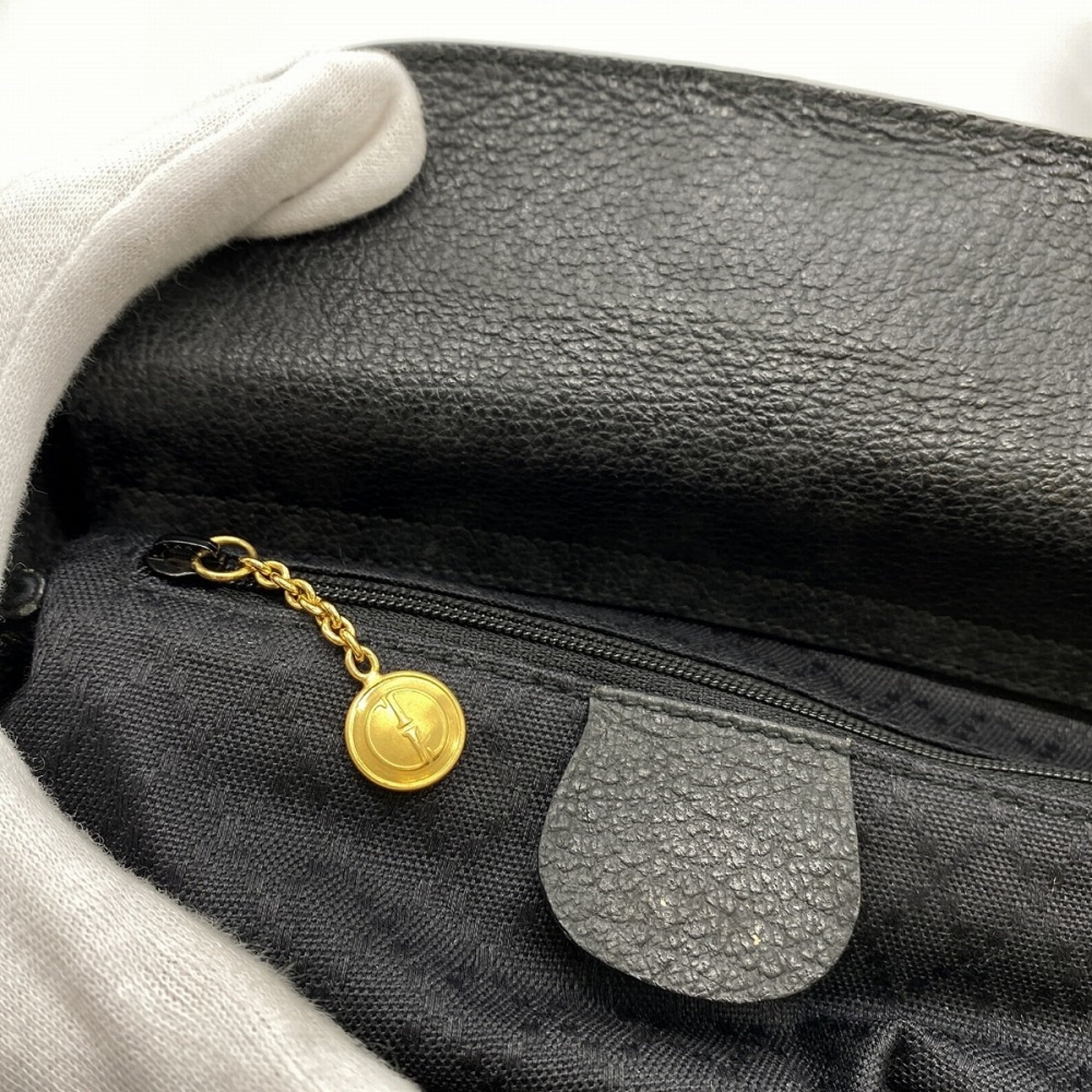Gucci Black Suede Handbag (Pre-Owned)