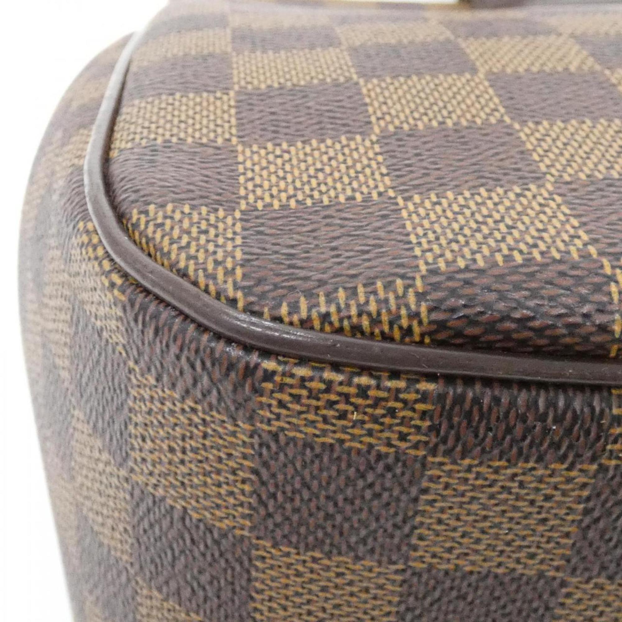 Louis Vuitton Brown Coated Canvas Handbag (Pre-Owned)