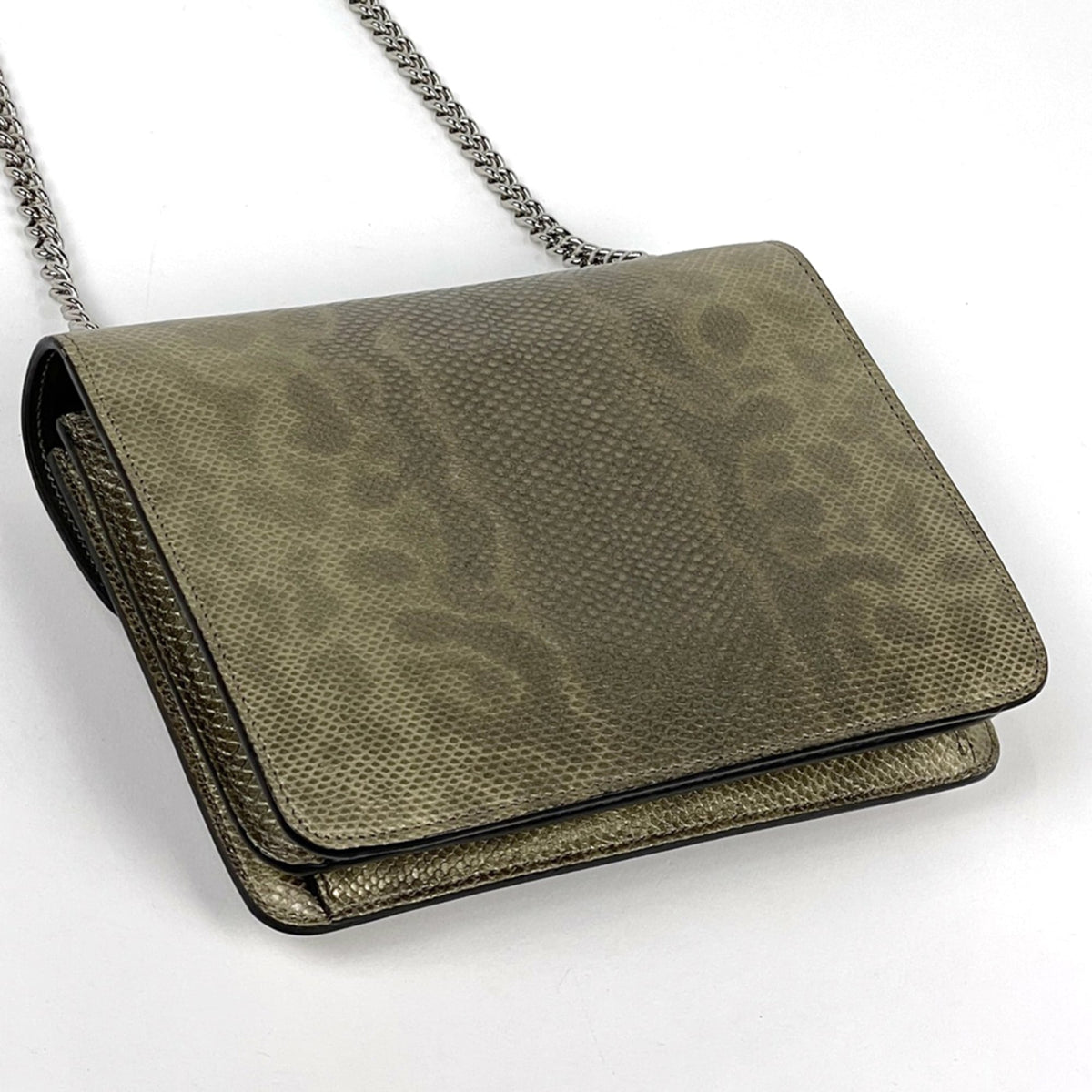 Gucci Gold Leather Shoulder Bag (Pre-Owned)