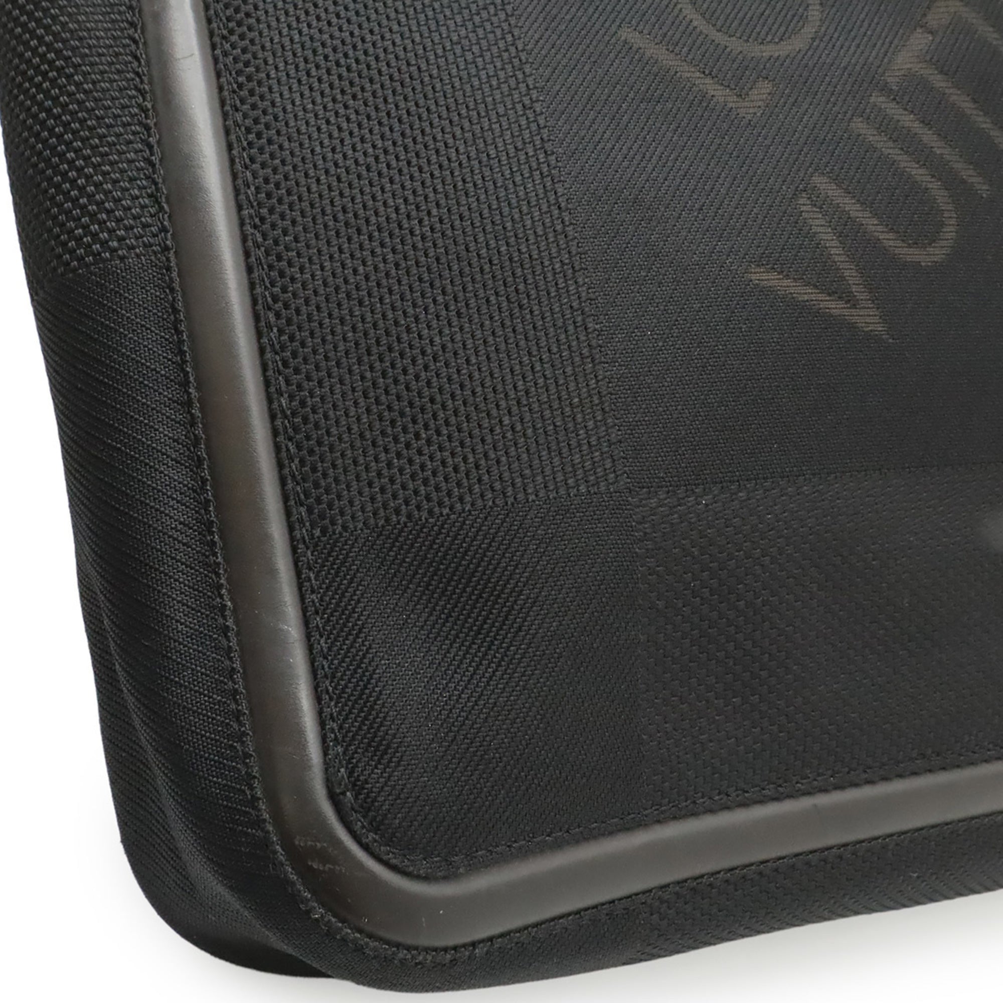 Louis Vuitton Black Noir Damier Geant Canvas Shoulder Bag (Pre-Owned)