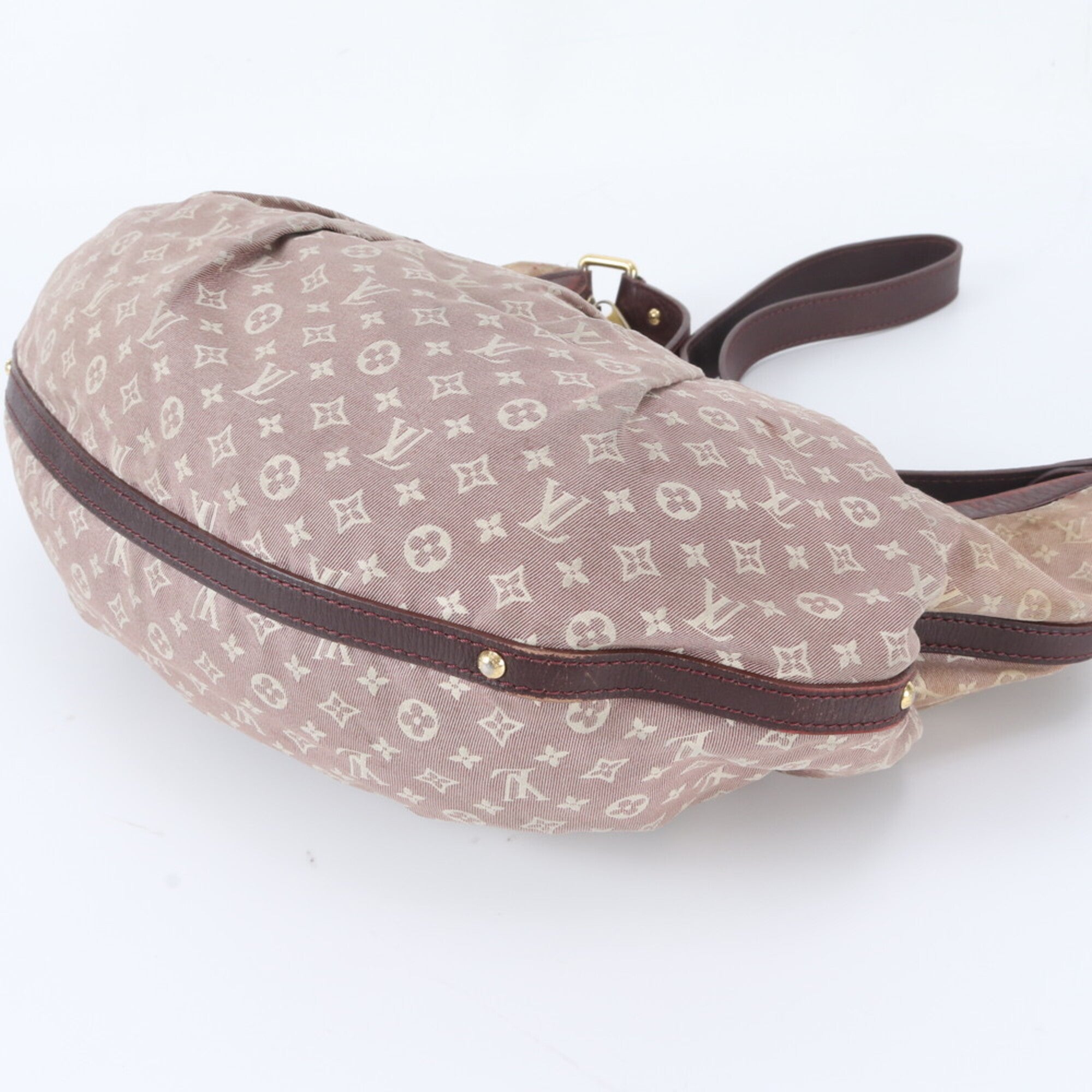 Louis Vuitton Monogram Sepia Leather Canvas Shoulder Bag (Pre-Owned)