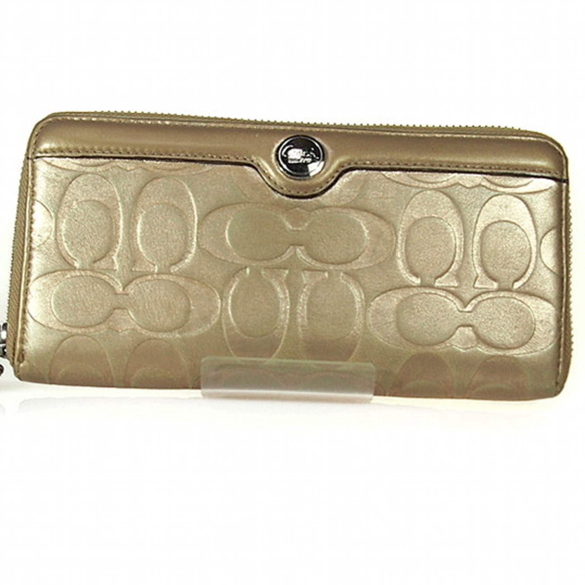 Coach Gold Long Wallet (Bi-Fold) (Pre-Owned)