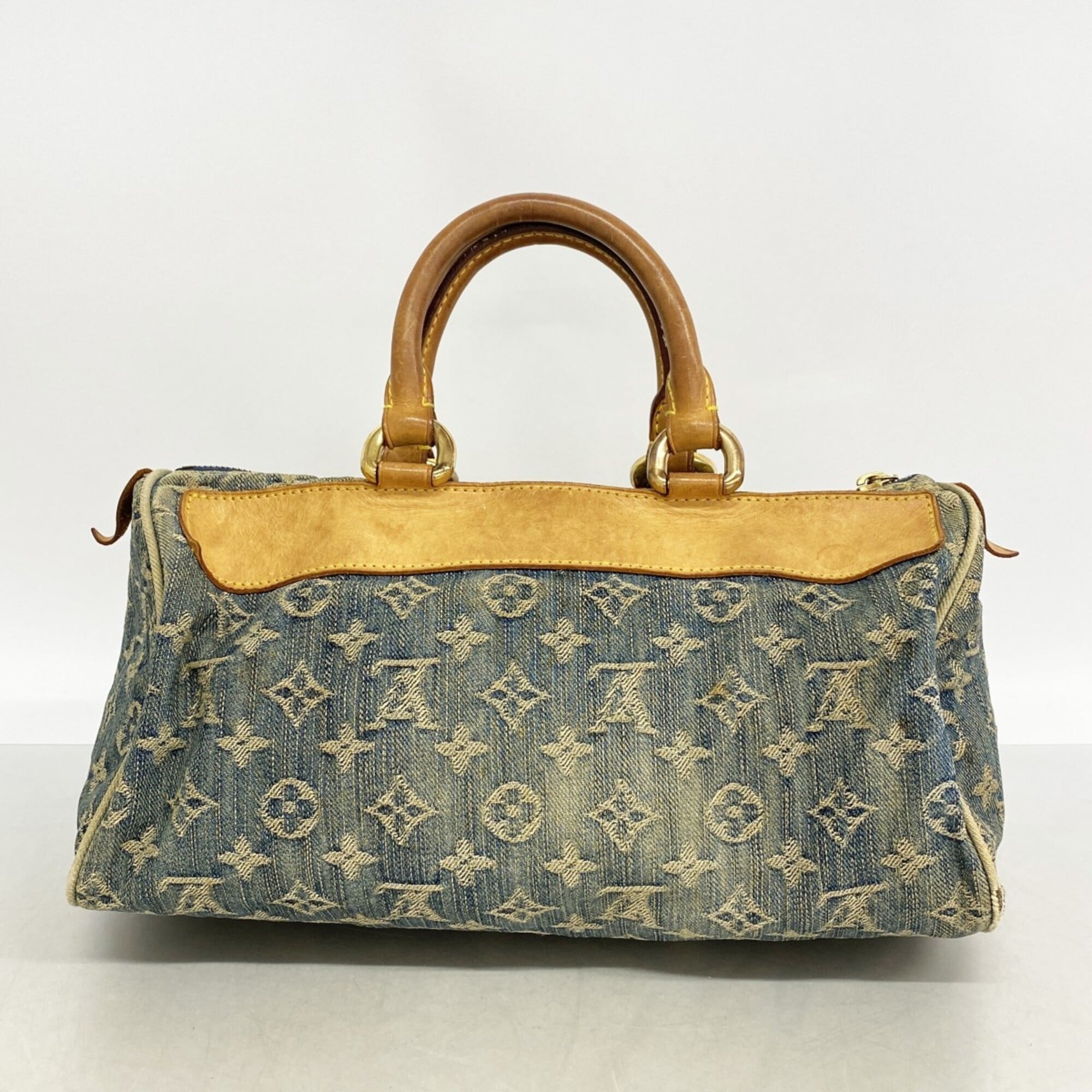 Louis Vuitton Blue Handbag (Pre-Owned)