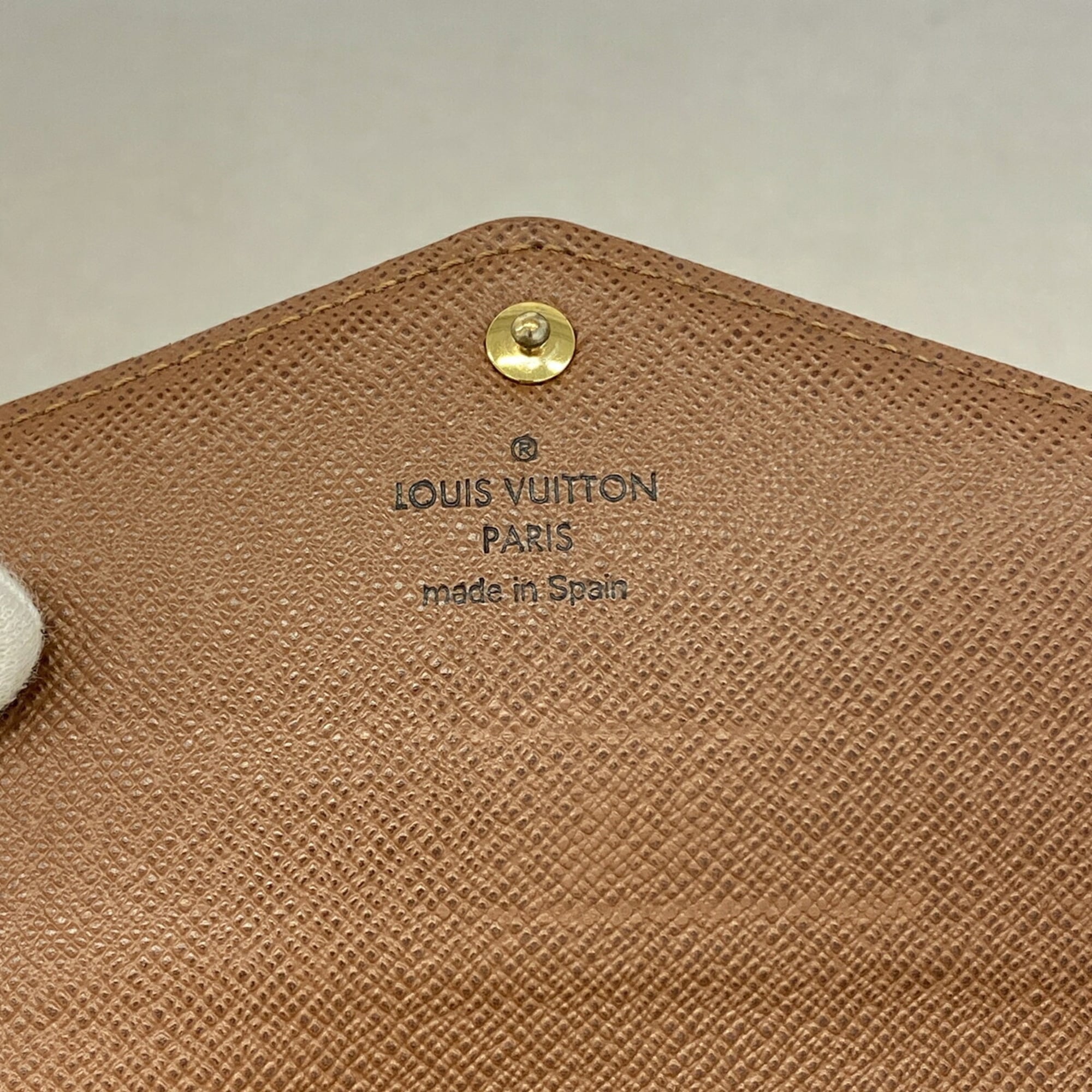 Louis Vuitton Brown Long Wallet (Bi-Fold) (Pre-Owned)