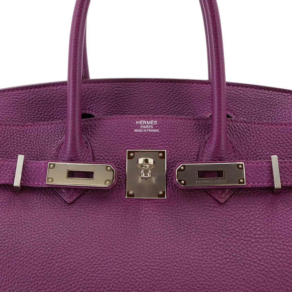 Hermes Birkin Anemone Togo Leather Handbag (Pre-Owned)
