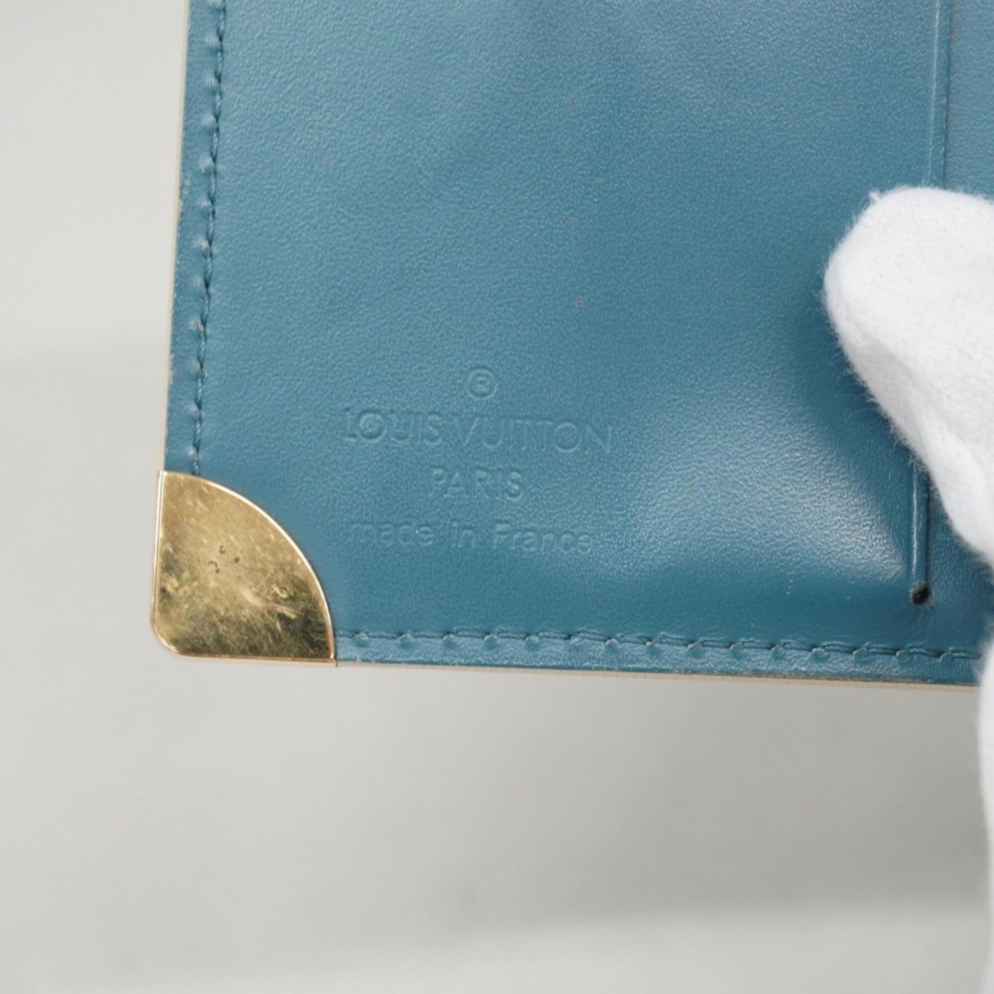 Louis Vuitton Blue Wallet (Bi-Fold) (Pre-Owned)