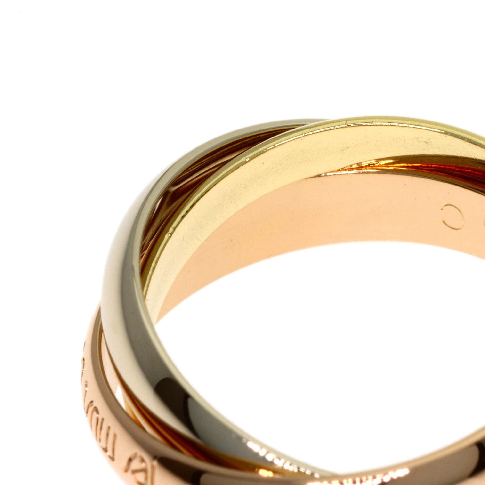 Cartier Yellow Gold (18K) Pink Gold (18K) White Gold (18K) Band Ring (Pre-Owned)