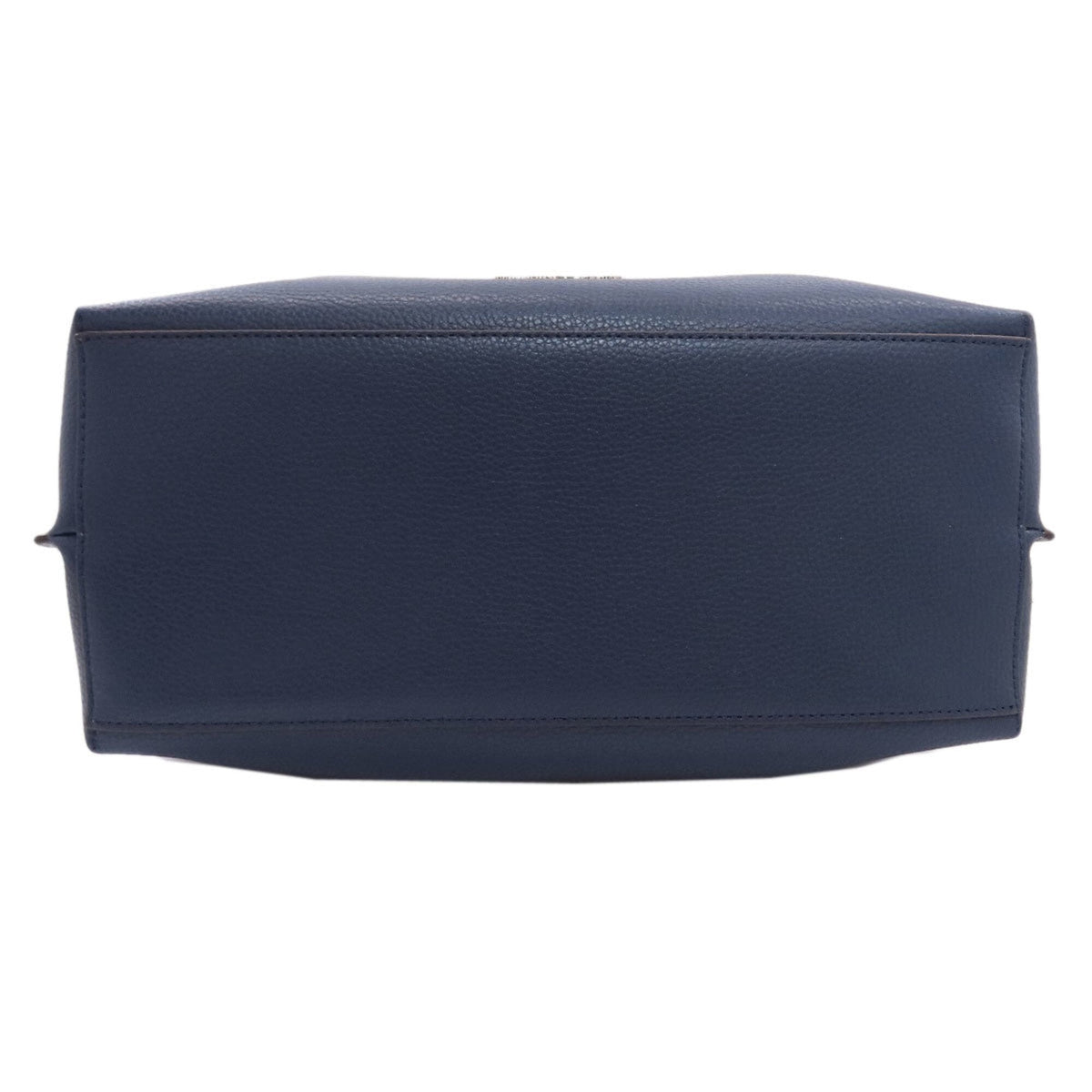 Michael Kors Navy Leather Tote Bag (Pre-Owned)